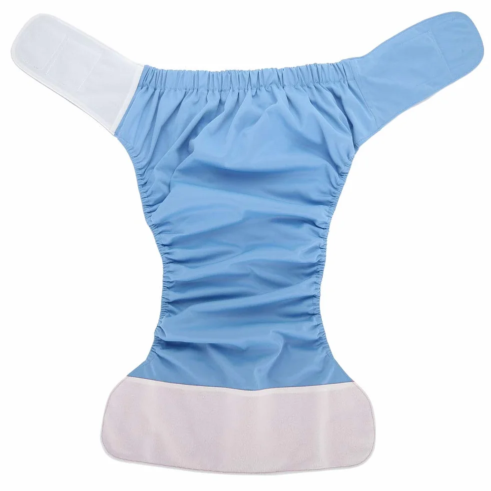 Pannolino in tessuto adulto impermeabile riutilizzabile 4 colori protezione incontinenza