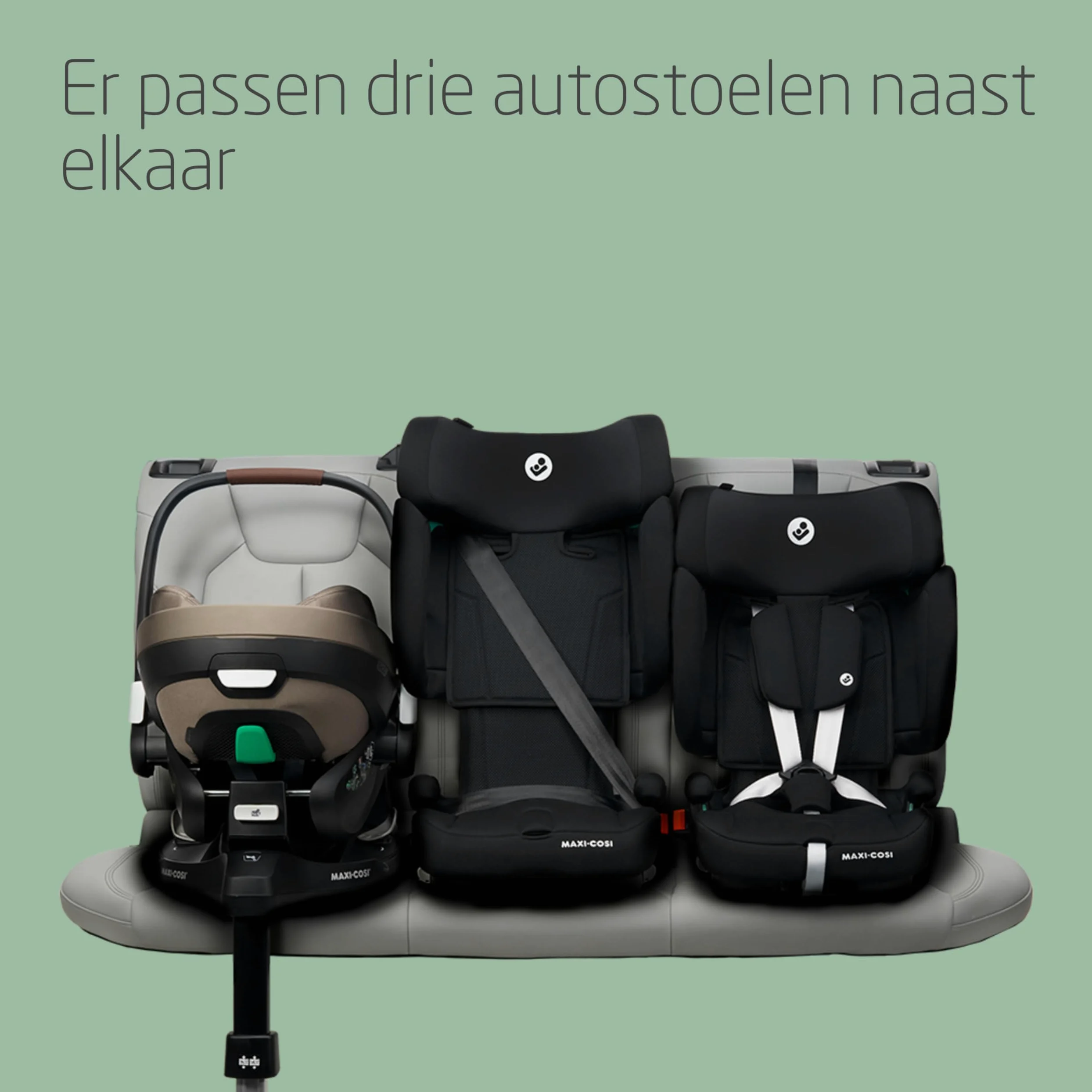 Maxi-Cosi Nomad XL Plus, Seggiolino Auto 9-36 kg Evolutivo, 15 Mesi-12 Anni, 76-150 cm, Seggiolino Auto Pieghevole, Ultracompatto e Leggero, Protezione Impatti Laterali G-CELL, Borsa, Authentic Black