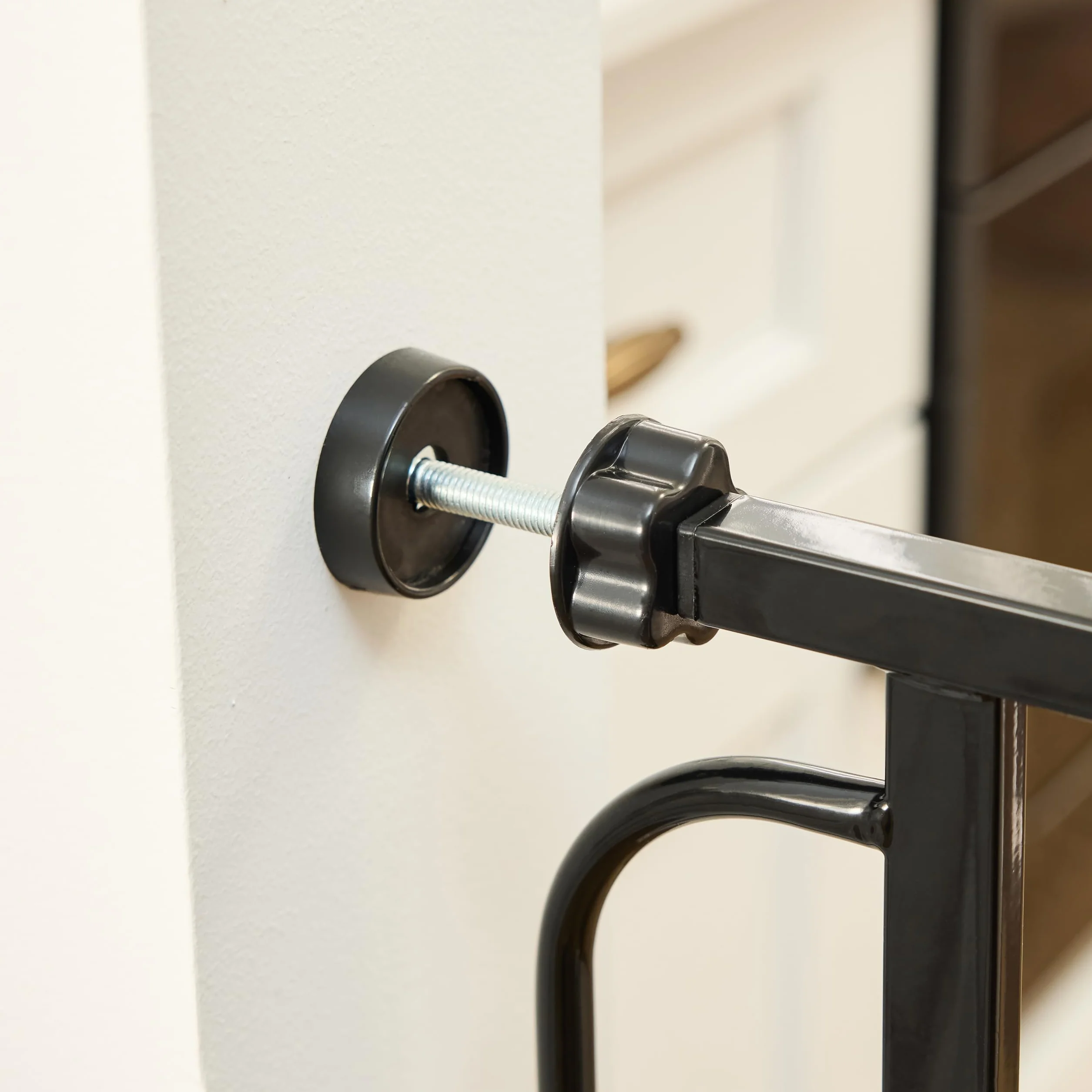 Regalo Safety 91.4cm Extra Tall Baby Gate for Doorways, Fits Openings 73.6-90cm, Pressure Mounted