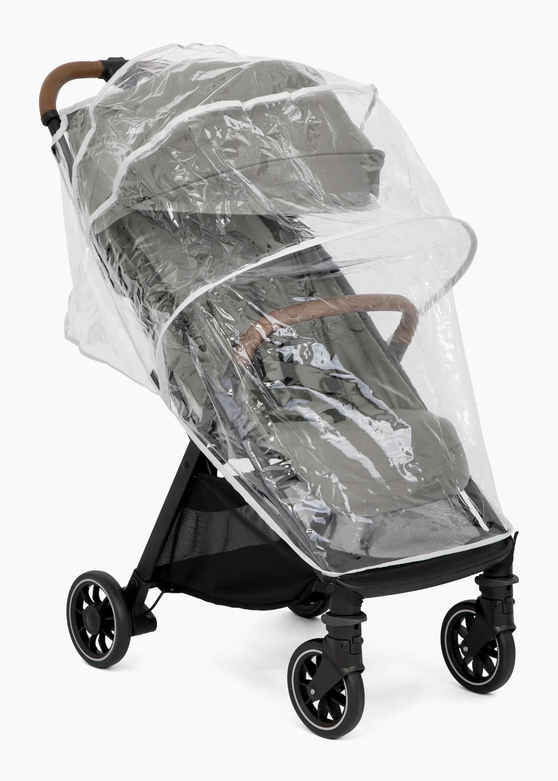 Joie pact™ pro passeggino – chiusura compatta ultraleggera, compatibile con sistema da viaggio, borsa inclusa – dalla nascita ai 4 anni (0–22 kg), pebble