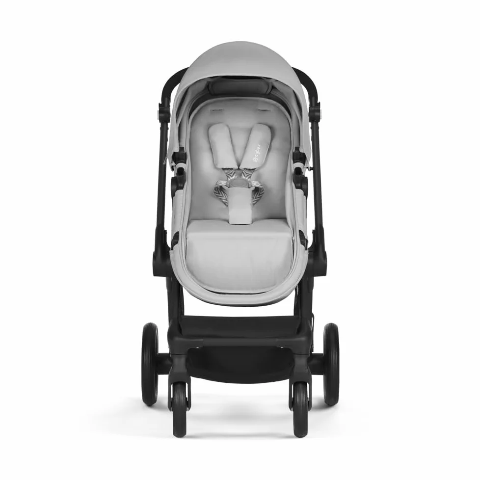 CYBEX Gold Passeggino 2-in-1 EOS, Sistema da Viaggio, Dalla Nascita fino a 22 kg (circa 4 Anni), Lava Grey