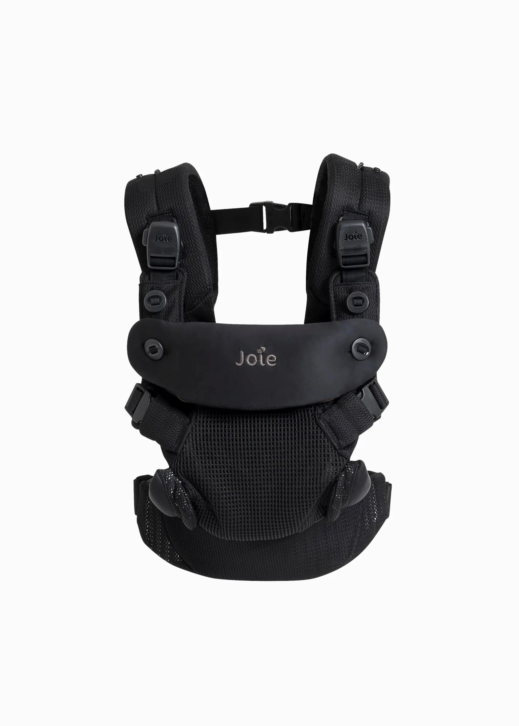 Joie savvy™ air marsupio 4in1 – 4 modalità di trasporto con supporto per schiena e testa, fibbie magnetiche, design leggero – dalla nascita ai 3 anni (3,5–15 kg), coal