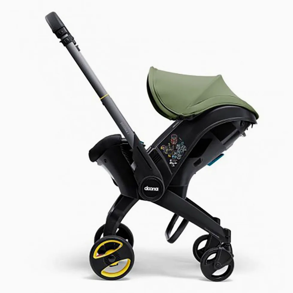 Carrello con navicelle DOONA. Modello DOONA I DESERT GREEN