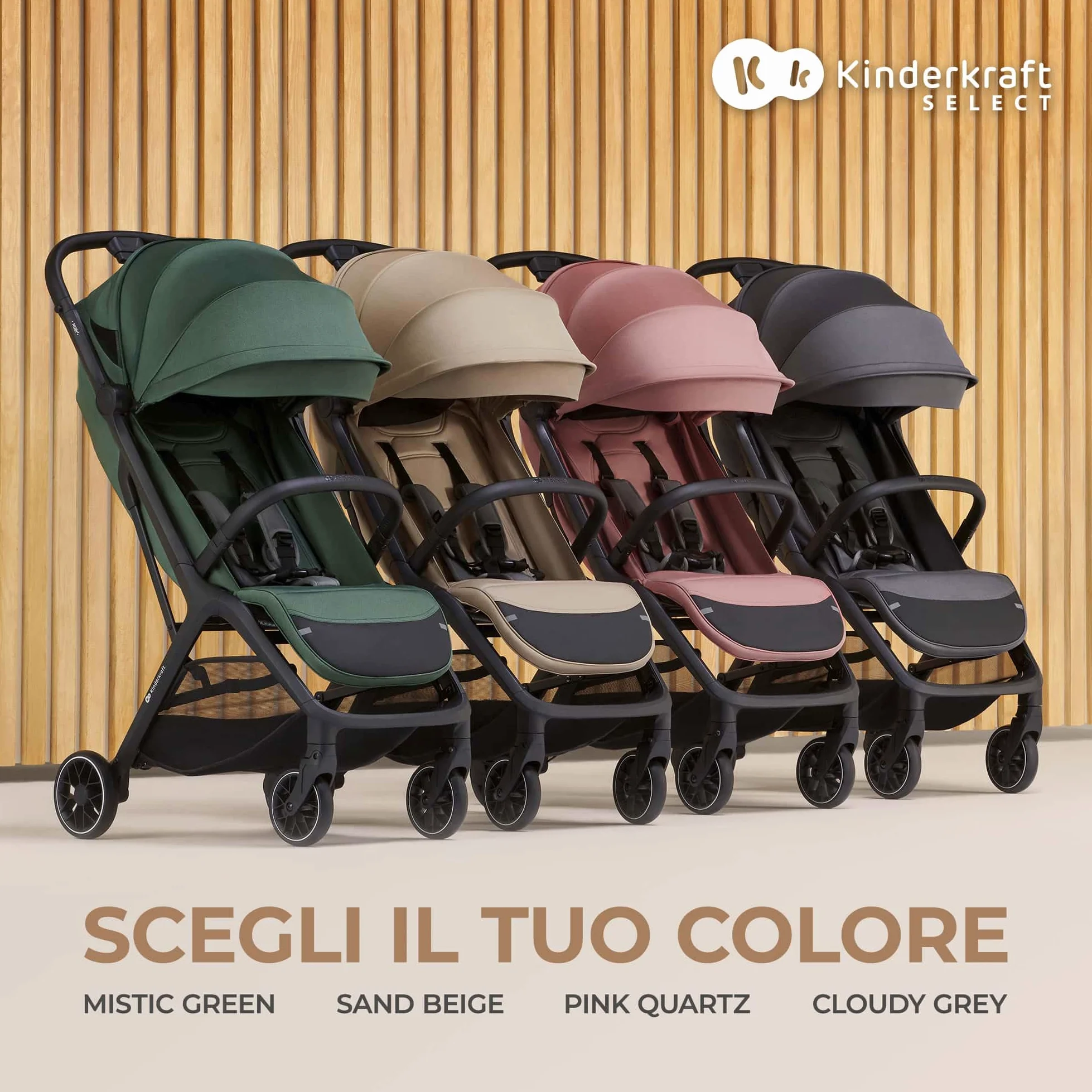 Seggiolini auto Kinderkraft. Modello Kinderkraft wózek spacerowy NUBI 2