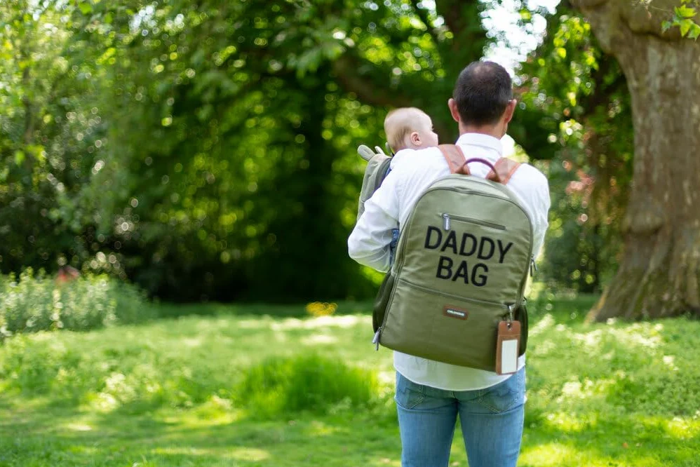 Childhome Zaino fasciatoio Daddy Bag, cachi