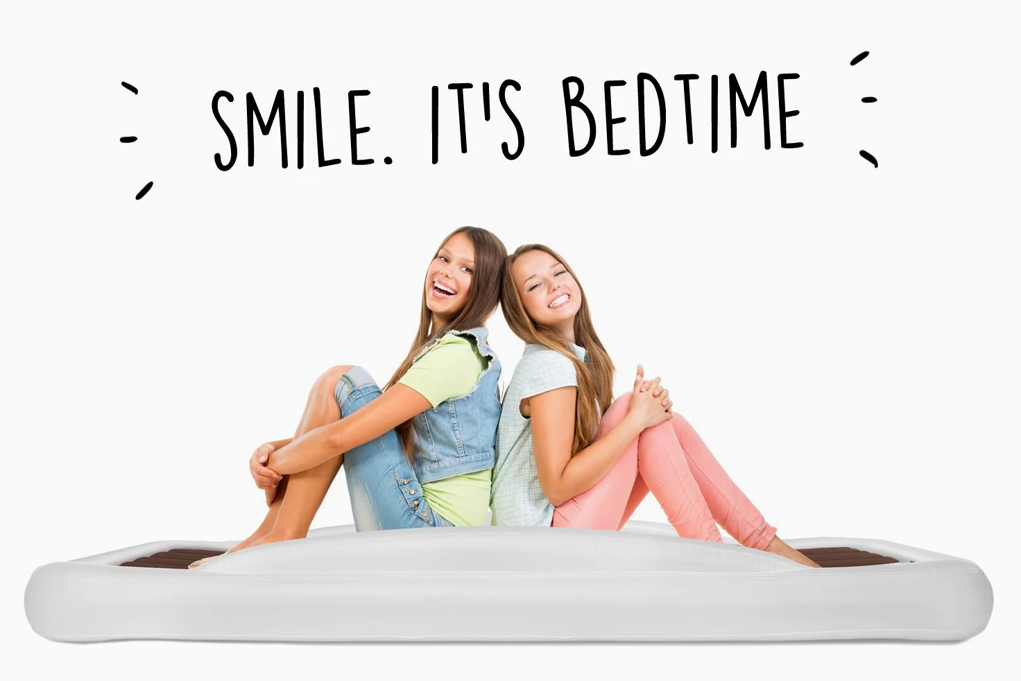 Materasso gonfiabile da viaggio Shrunks per bambini e adulti con pompa elettrica, letto gonfiabile portatile per viaggi, campeggio, pigiama party o casa, letto singolo | Twin-Sized 200 by 110 cm