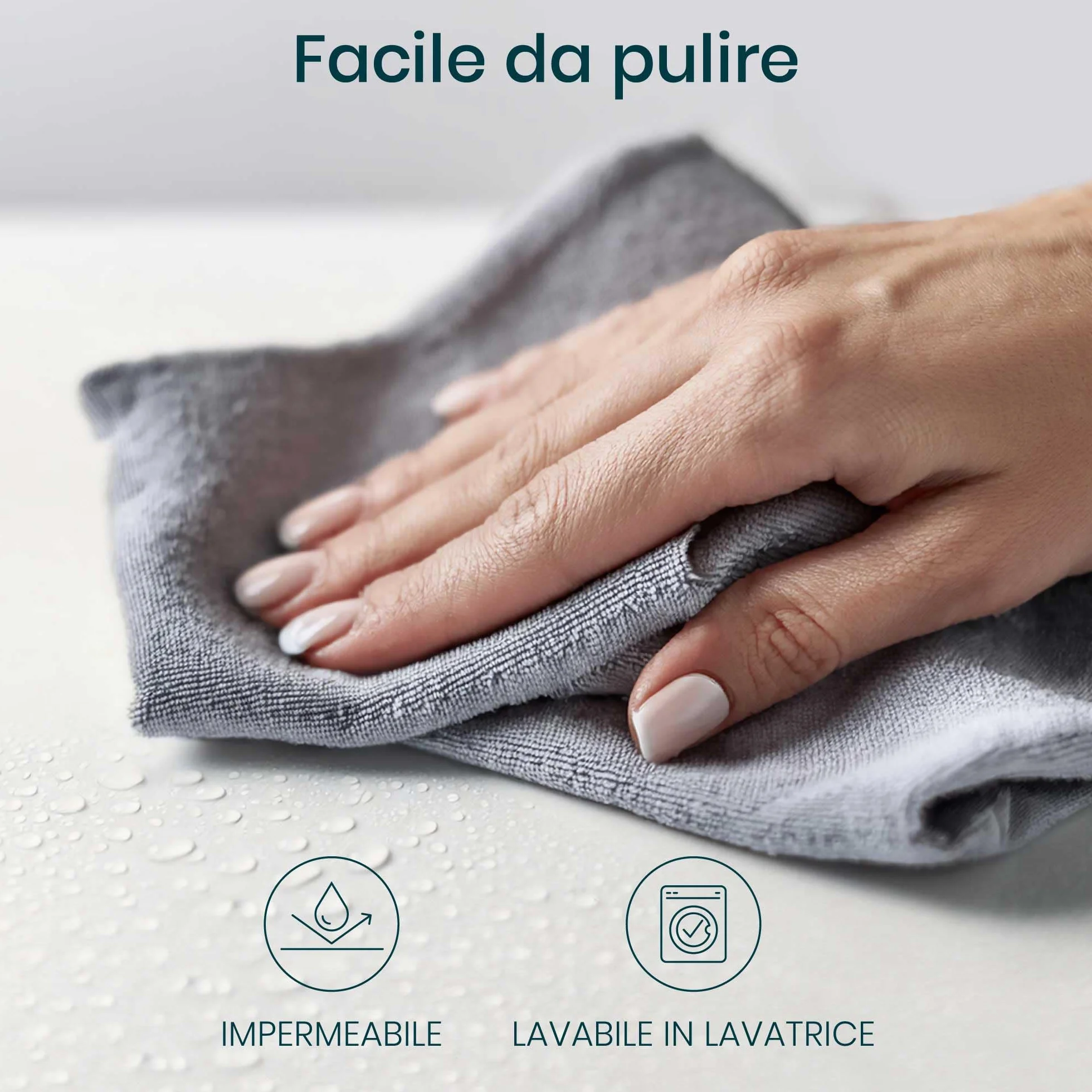 Tutti Bambini Coprimaterasso Culla Impermeabile 81x51 cm Cotone Lavabile