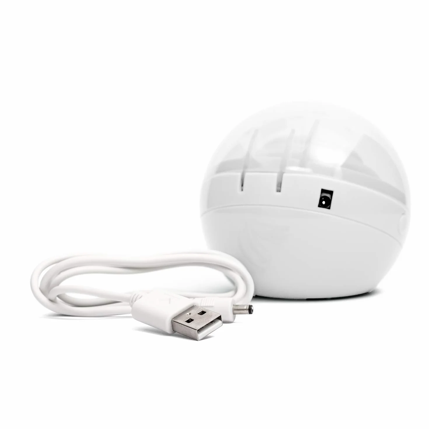 Suavinex DUCCIO - Sterilizzatore portatile per succhietti a luce UV, con USB o con batterie, Sterilizza in 3 minuti, Uccide il 99% dei germi, Bianco