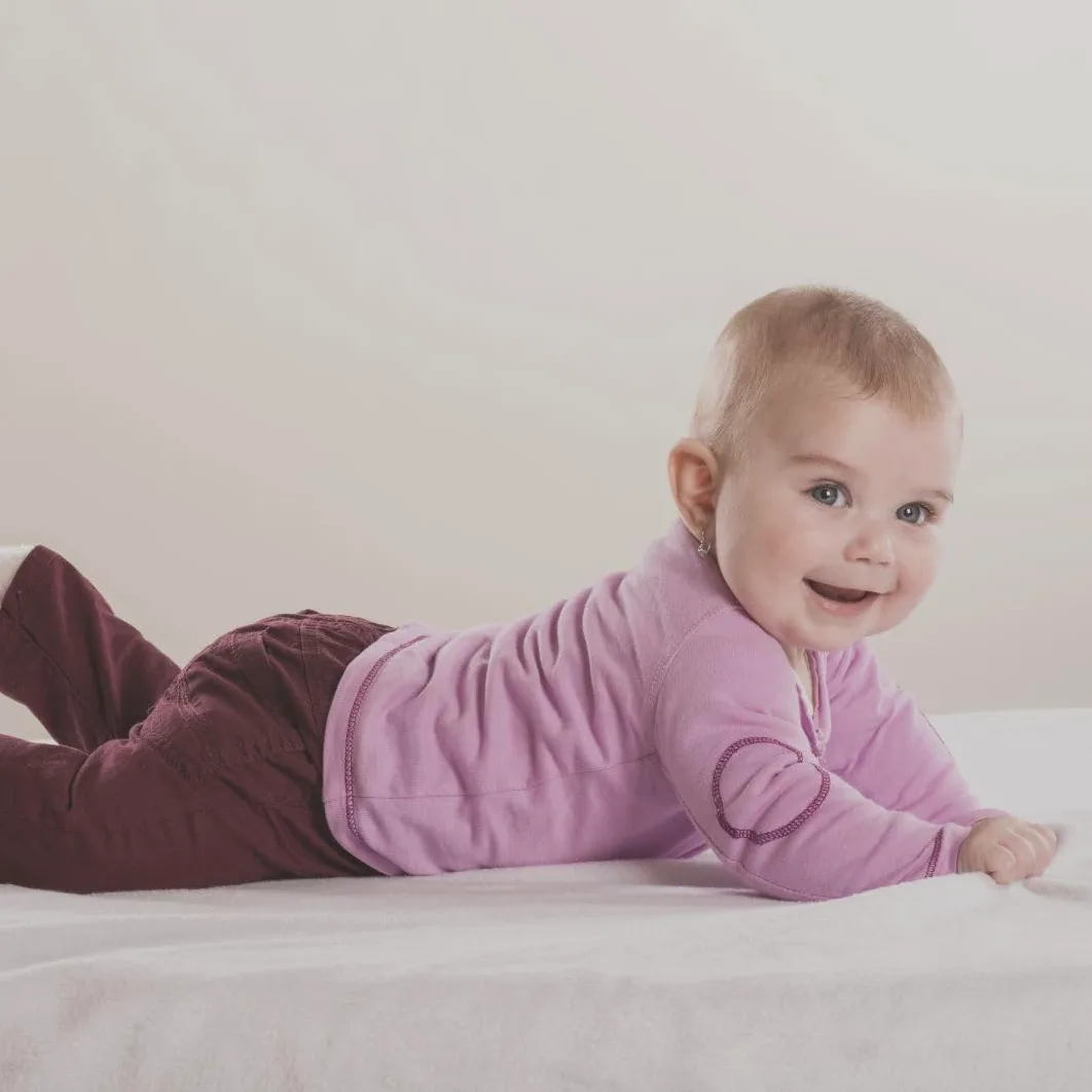 zee BAMBI Lettino Neonato 120x60 cm Cashmere con Materasso e Ruote Lettino Bambino con Lato Abbassabile Rete Regolabile 3 Livelli Letto per Bambini