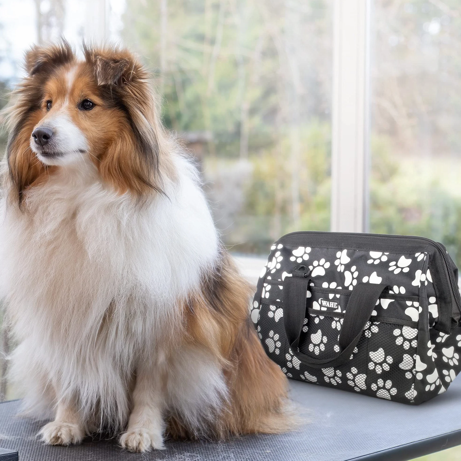 Wahl Borsa per Toelettatura del Cane per Forniture, Trasportino per Animali Domestici, Borsa da Viaggio