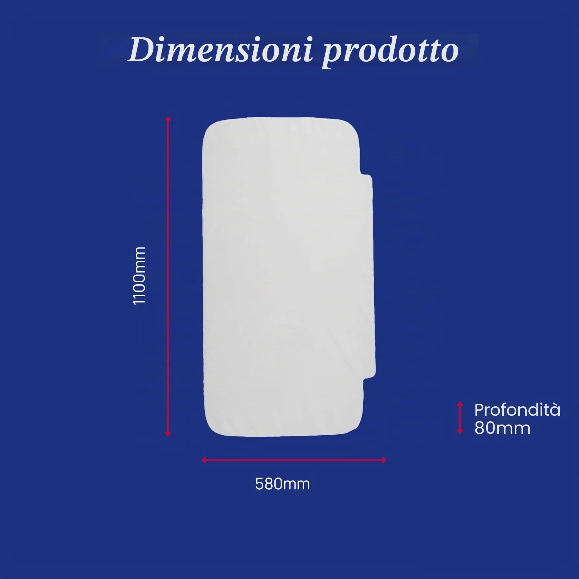 Chicco Next2Me Forever - Materassino bianco | Ricambio originale e ufficiale, traspirante