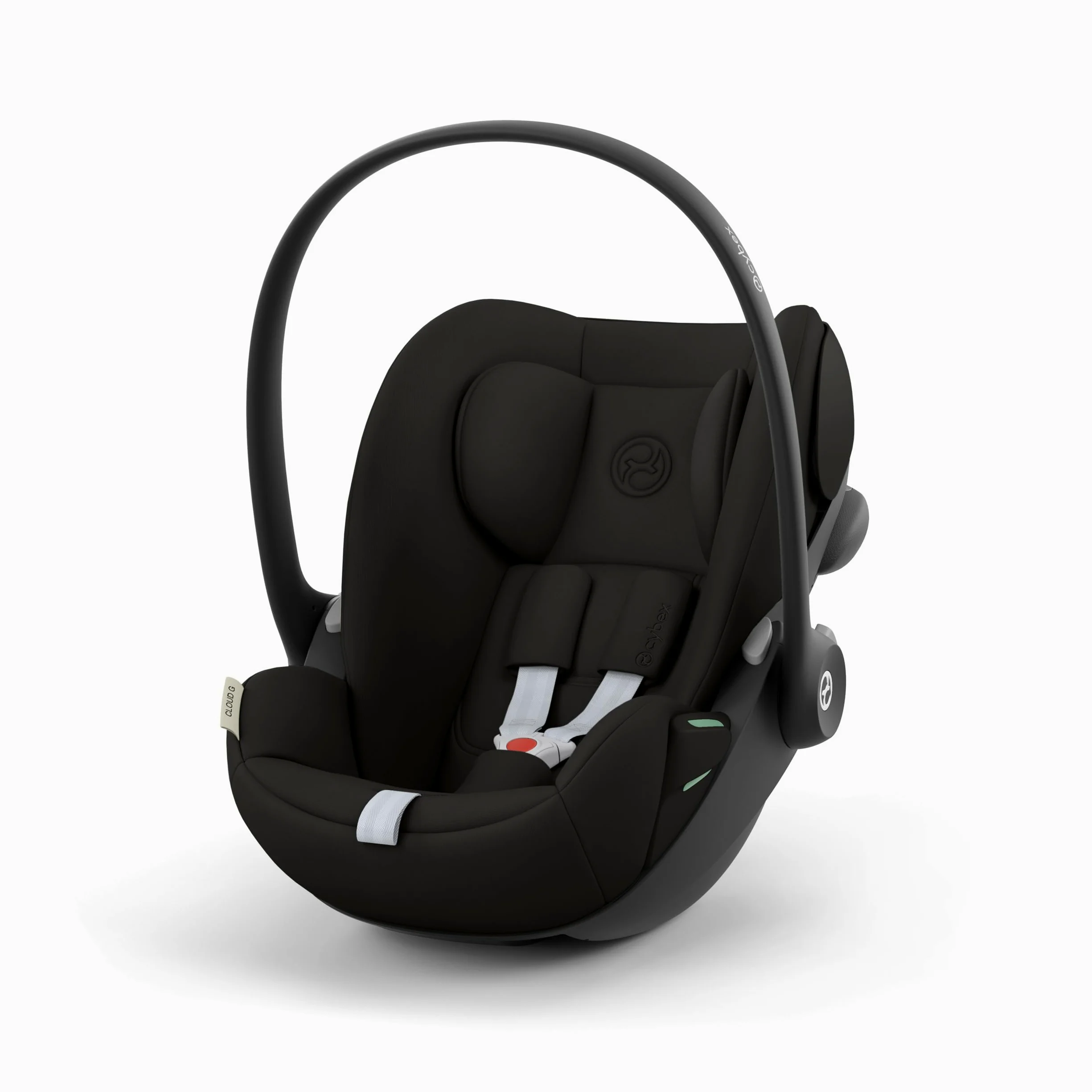 CYBEX Gold Seggiolino auto Cloud G i-Size Comfort, Incl. riduttore per neonati, Dalla nascita a circa 24 mesi, Per bambini da 40 cm a 87 cm, Max. 13 kg, Magic Black