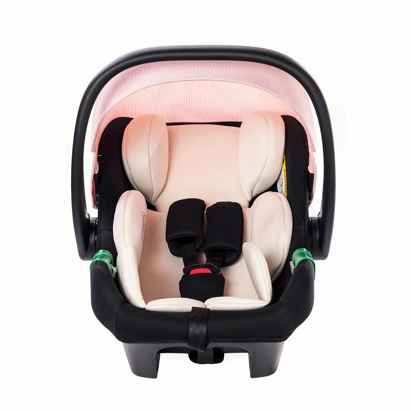 Passeggino 3 in 1 pieghevole,sistema da viaggio completo.Ideale per neonati e bambini fino a 22kg lettino e accessori come gondola (D2 PINK, H2-D)