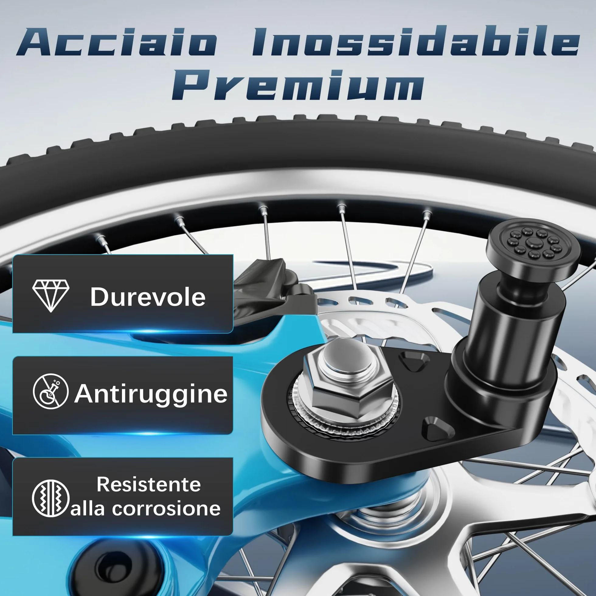 Frizione per rimorchio bicicletta Kid/Kid Plus 2016, gancio traino stabile
