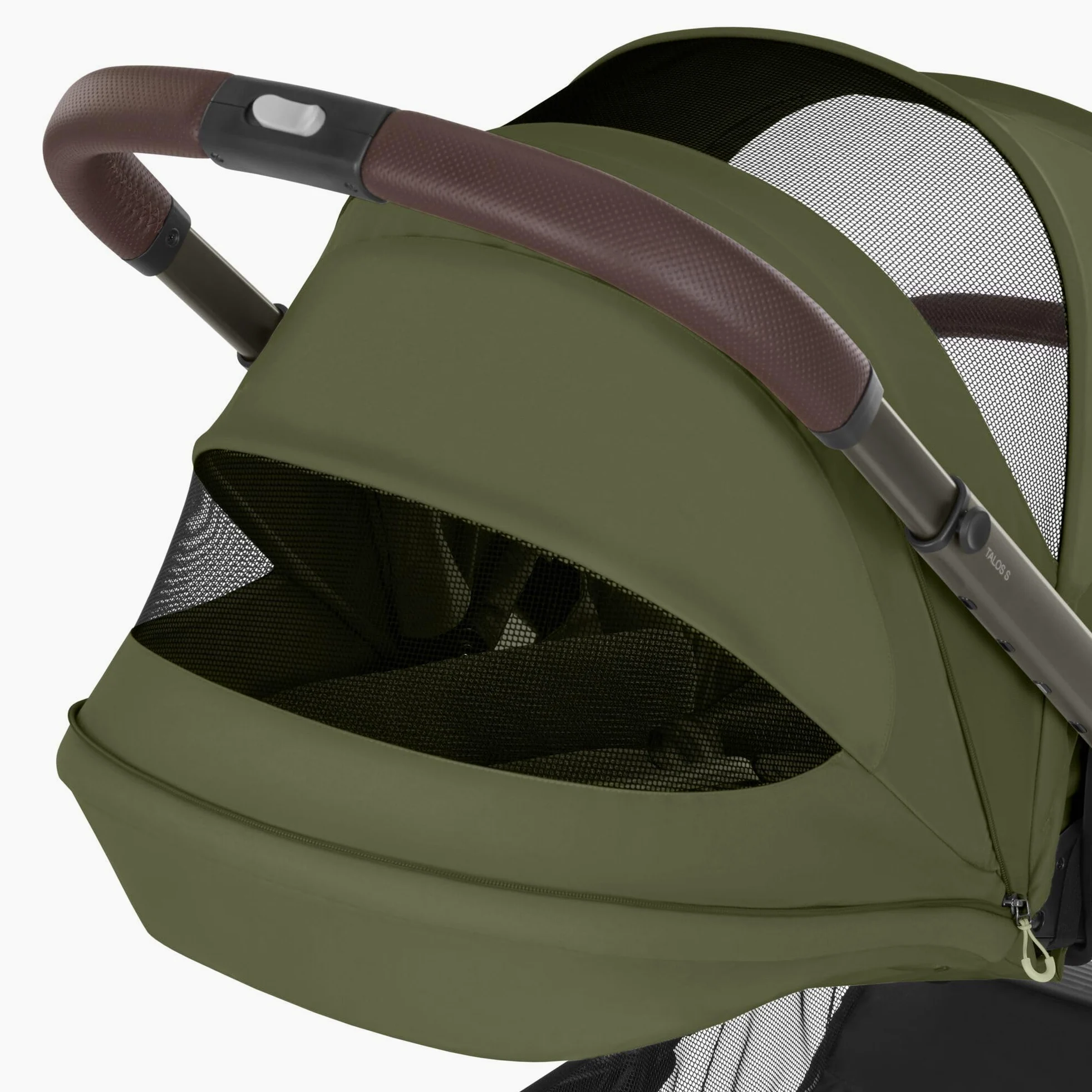 CYBEX Gold TALOS S LUX Passeggino, Dalla Nascita Fino a 22 kg (Circa 4 Anni), Con Sospensioni Fuoristrada, Maniglione Regolabile e Posizione Reclinabile Ergonomica, Moss Green