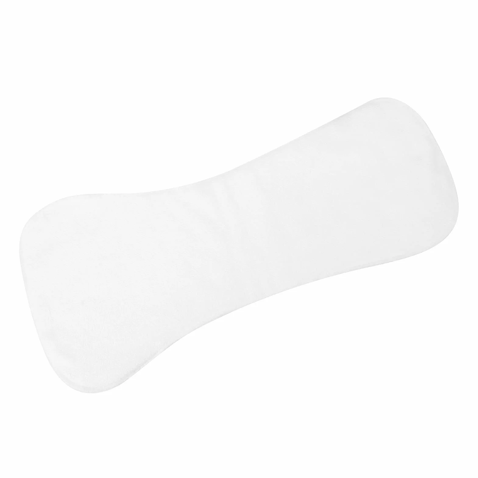 Zerodis Pannolino di Stoffa per Adulti, Pannolino per Pannolini Lavabile Riutilizzabile a 4 Strati Inserti Assorbenti Morbidi per Anziani con Incontinenza(Bianca)