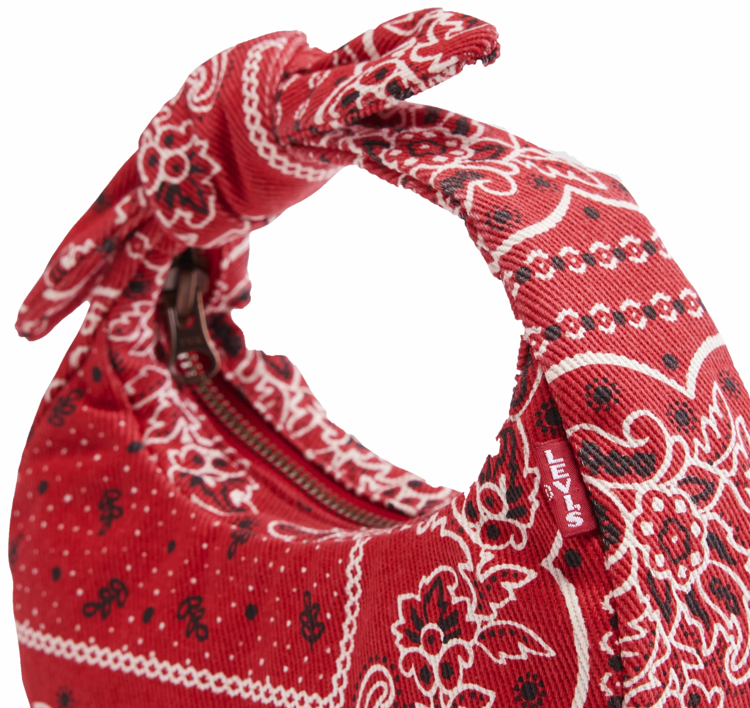 Levi’s Mini borsa Baby Brooklyn da donna in twill 100% cotone con manico annodato
