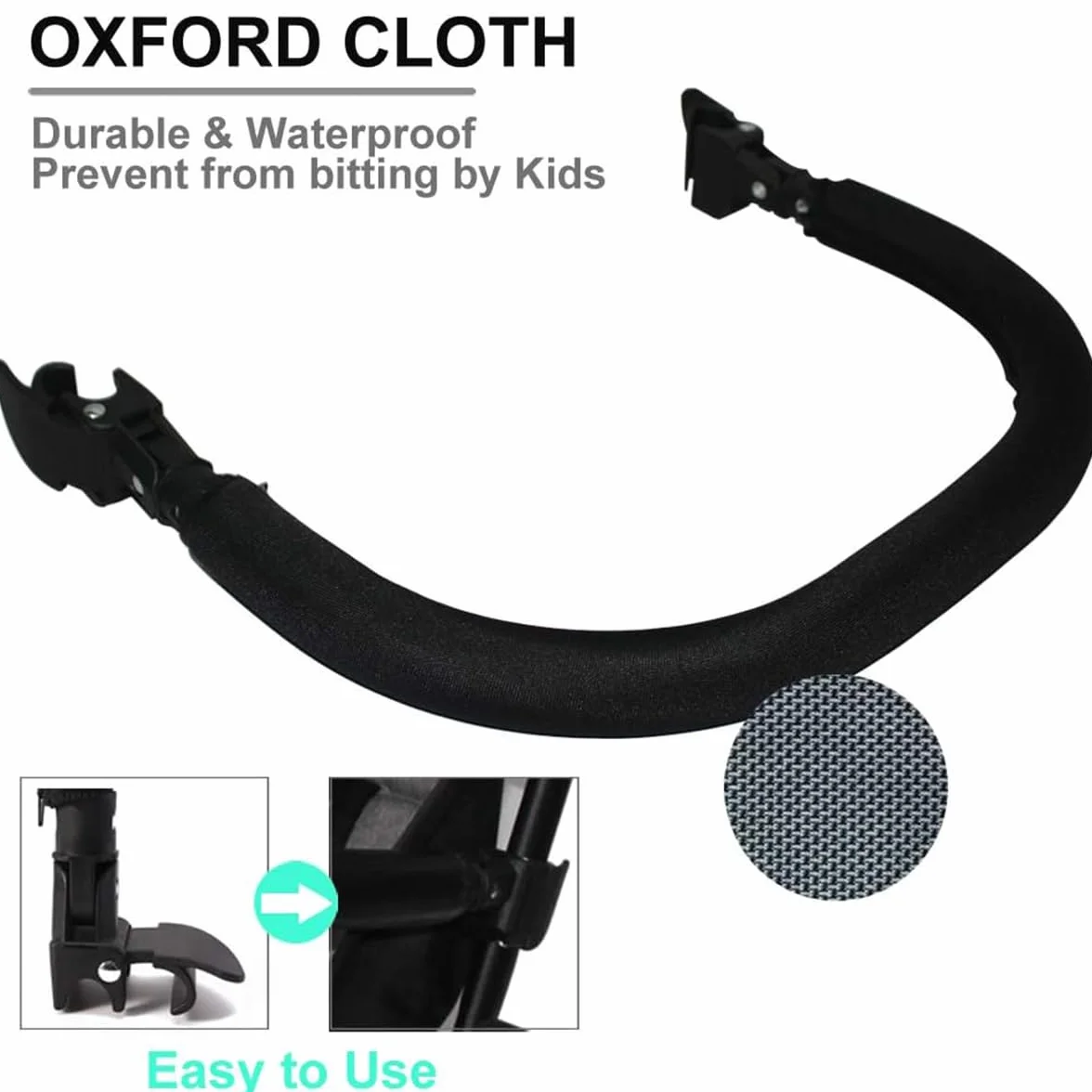 Barra di sicurezza per Babyzen Passeggino YOYO2 e YOYO serie Passeggino (Cotone oxford)
