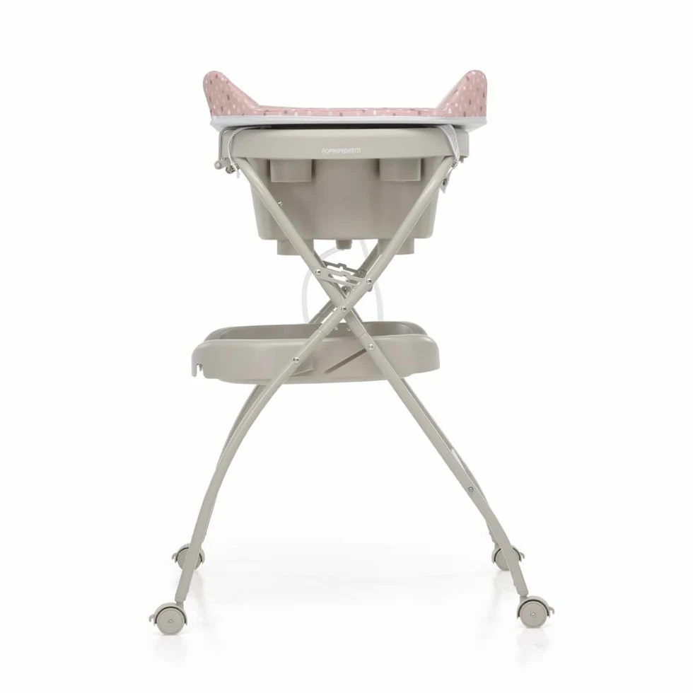 Foppapedretti Bath&Co Bagnetto con fasciatoio pieghevole, Rose