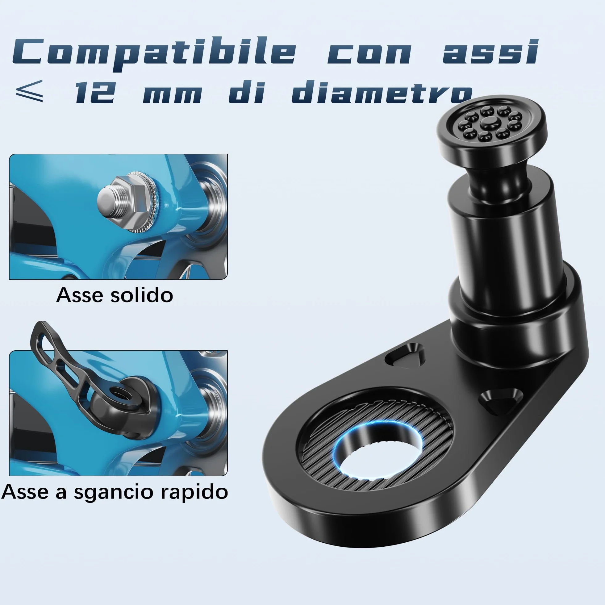 Frizione per rimorchio bicicletta Kid/Kid Plus 2016, gancio traino stabile