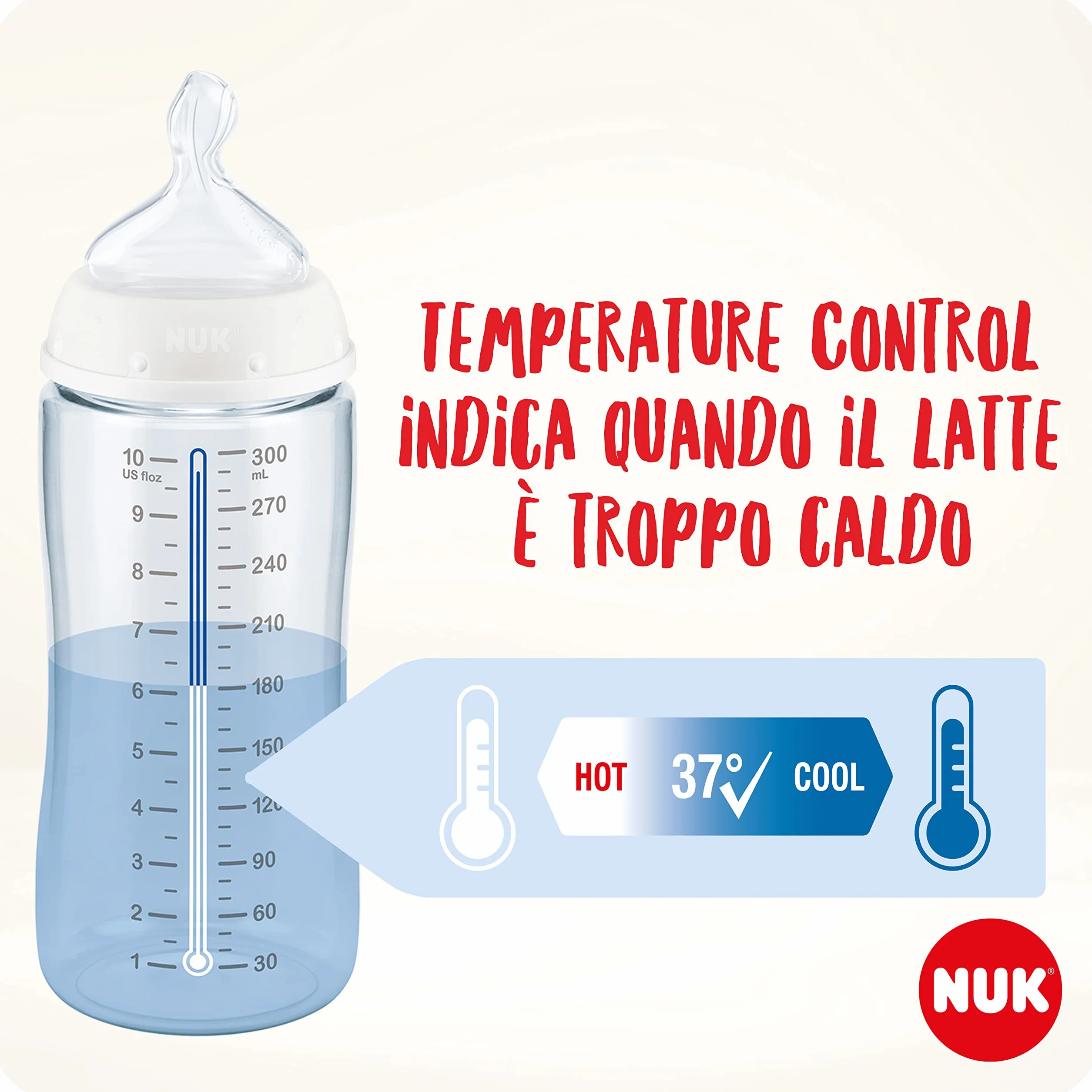 NUK First Choice+ Set completo di alimentazione | Sterilizzatore Vario Express, 4x biberons, 1x tettarella extra, scaldabiberonr e altro ancora | cuore (neutro) | 9 flaconi