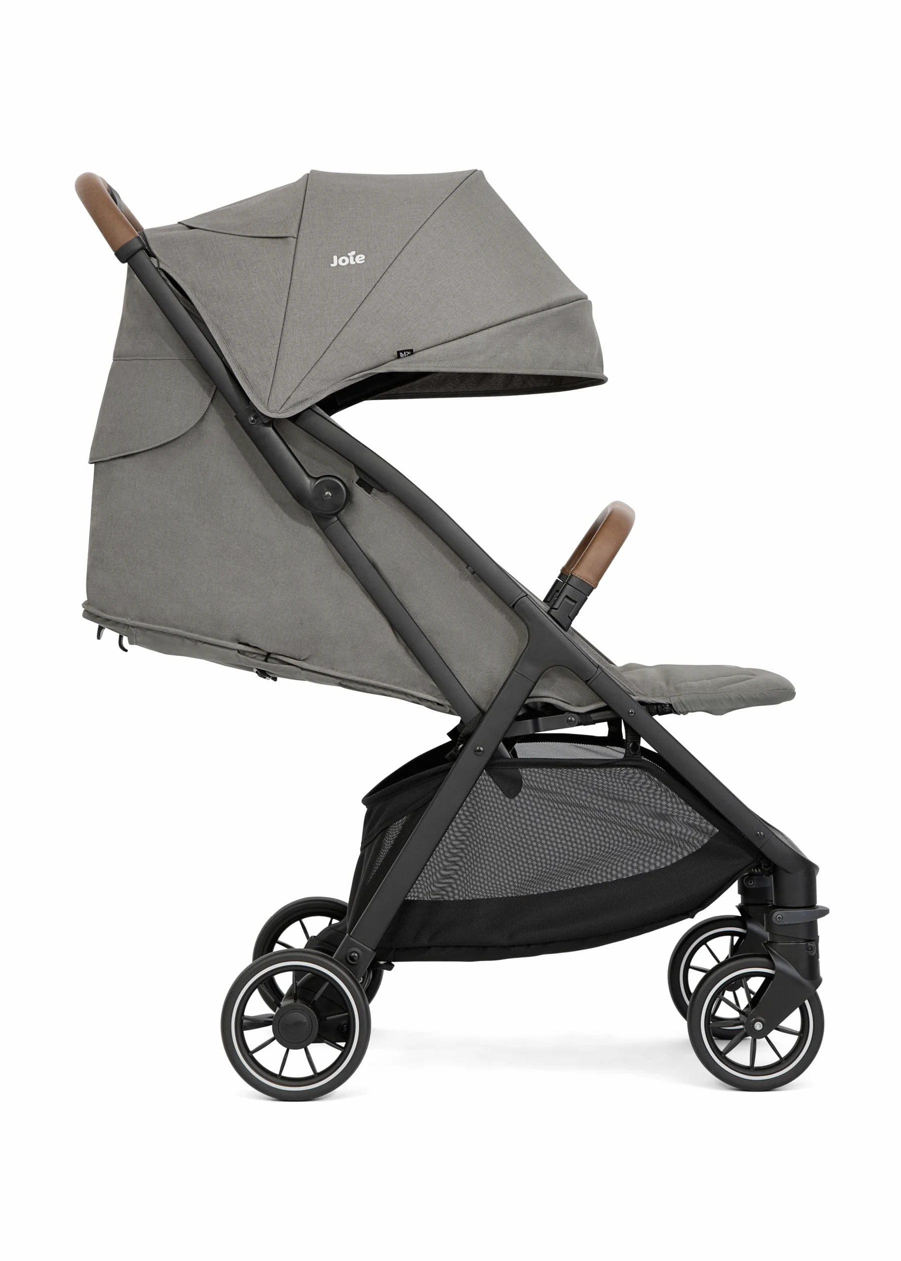 Joie pact™ pro passeggino – chiusura compatta ultraleggera, compatibile con sistema da viaggio, borsa inclusa – dalla nascita ai 4 anni (0–22 kg), pebble