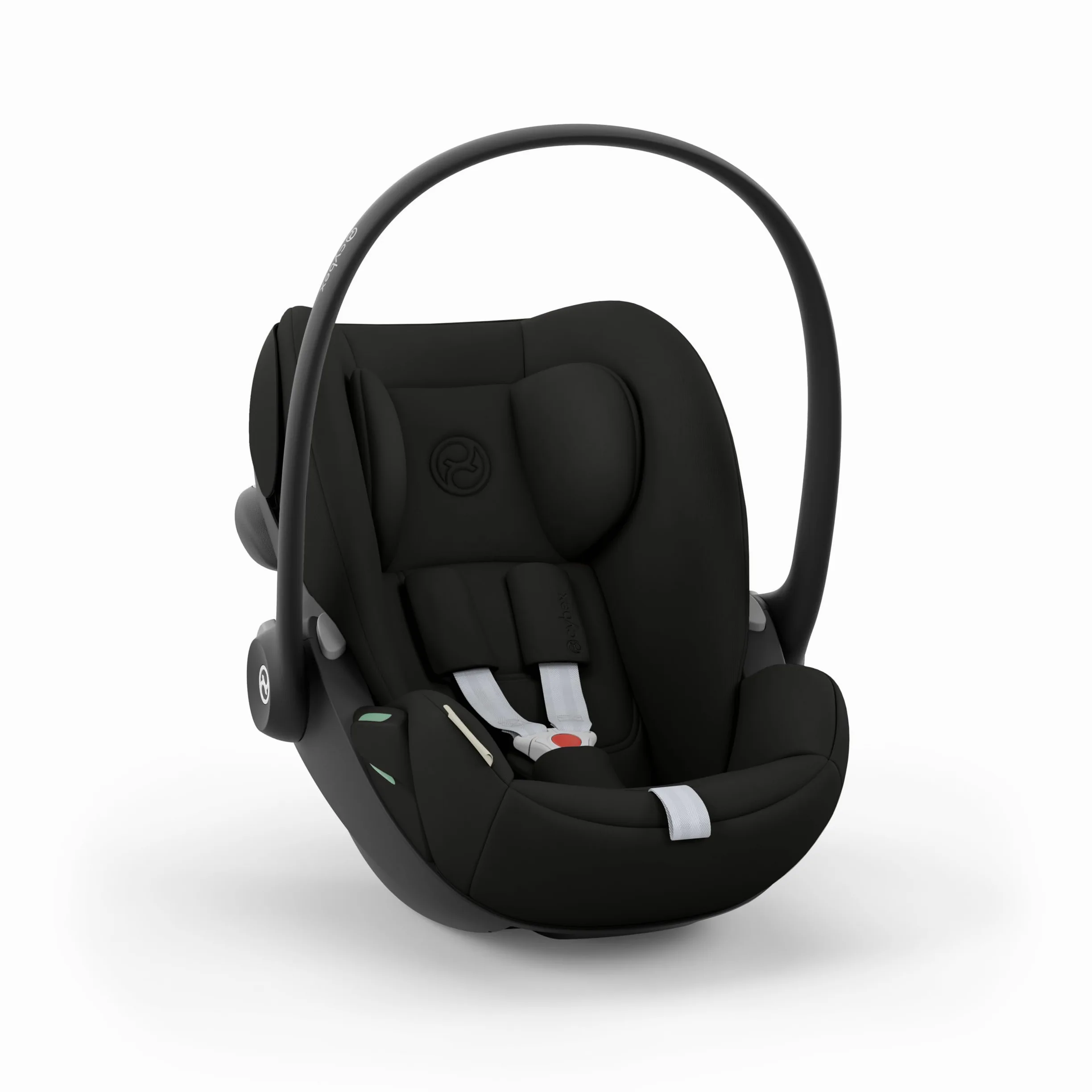 CYBEX Gold Seggiolino auto Cloud G i-Size Comfort, Incl. riduttore per neonati, Dalla nascita a circa 24 mesi, Per bambini da 40 cm a 87 cm, Max. 13 kg, Magic Black