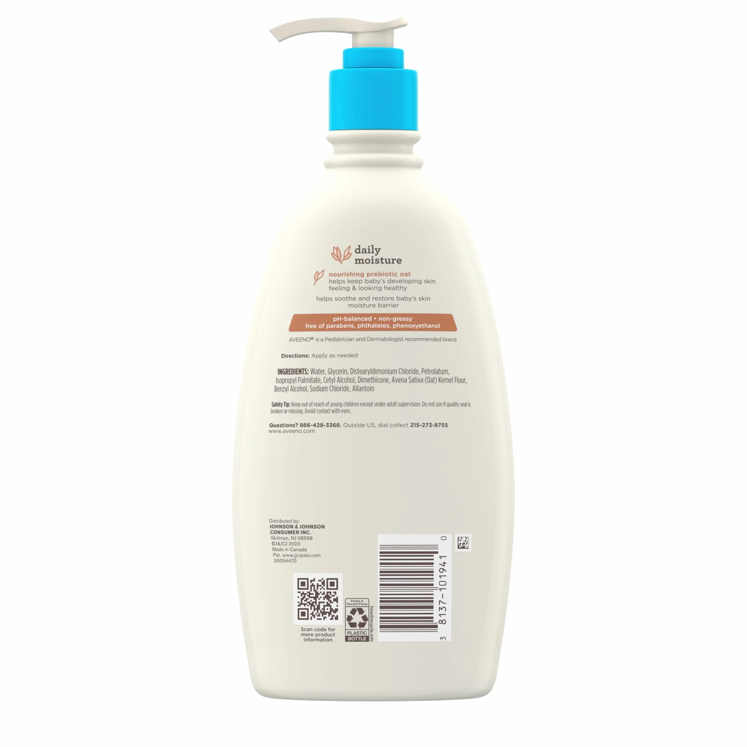 Aveeno Lozione idratante per bambini 532 ml