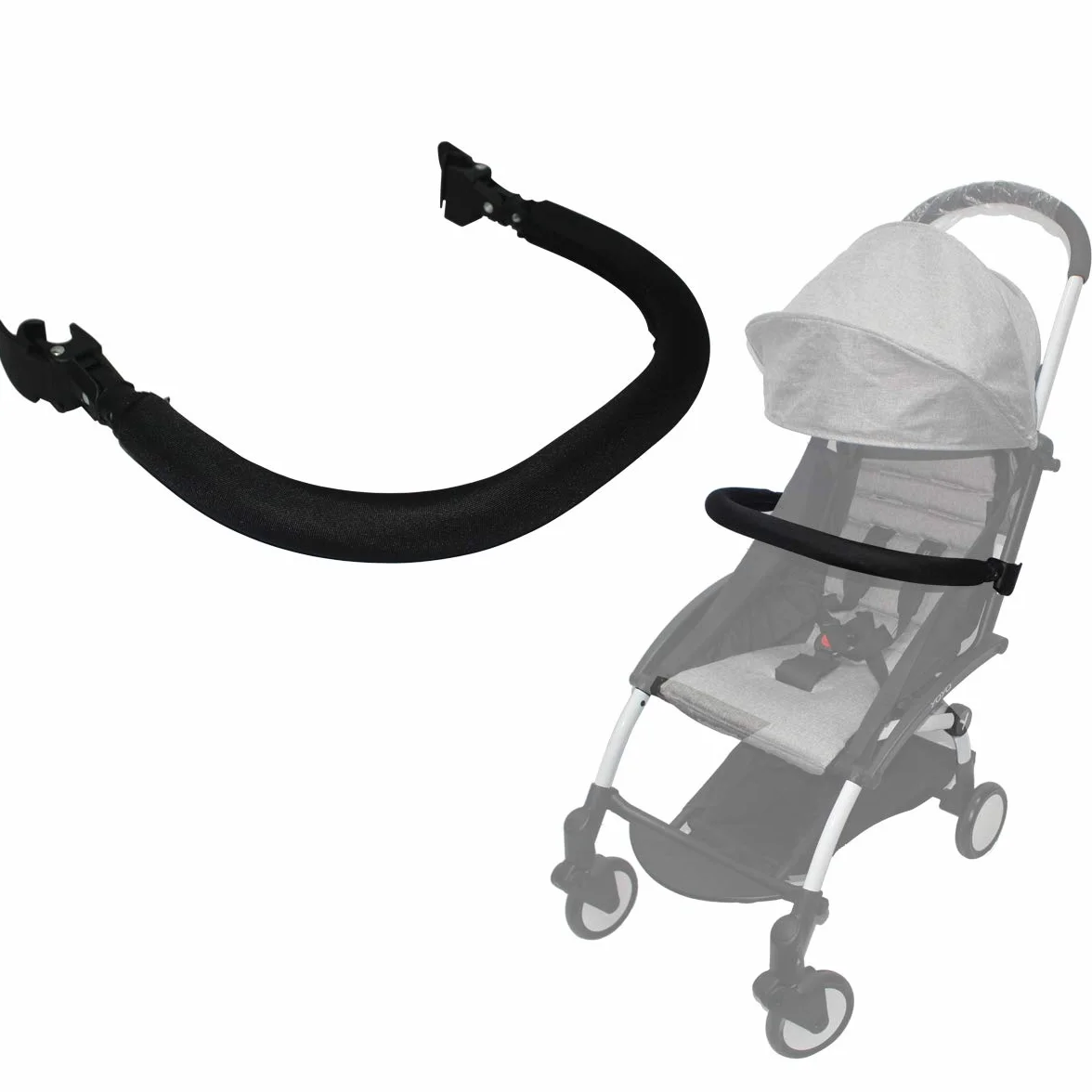 Paracolpi per passeggini adatto per Babyzen YOYO2 YOYO 6+ Passeggini carrozzine e accessori (Cotone oxford)