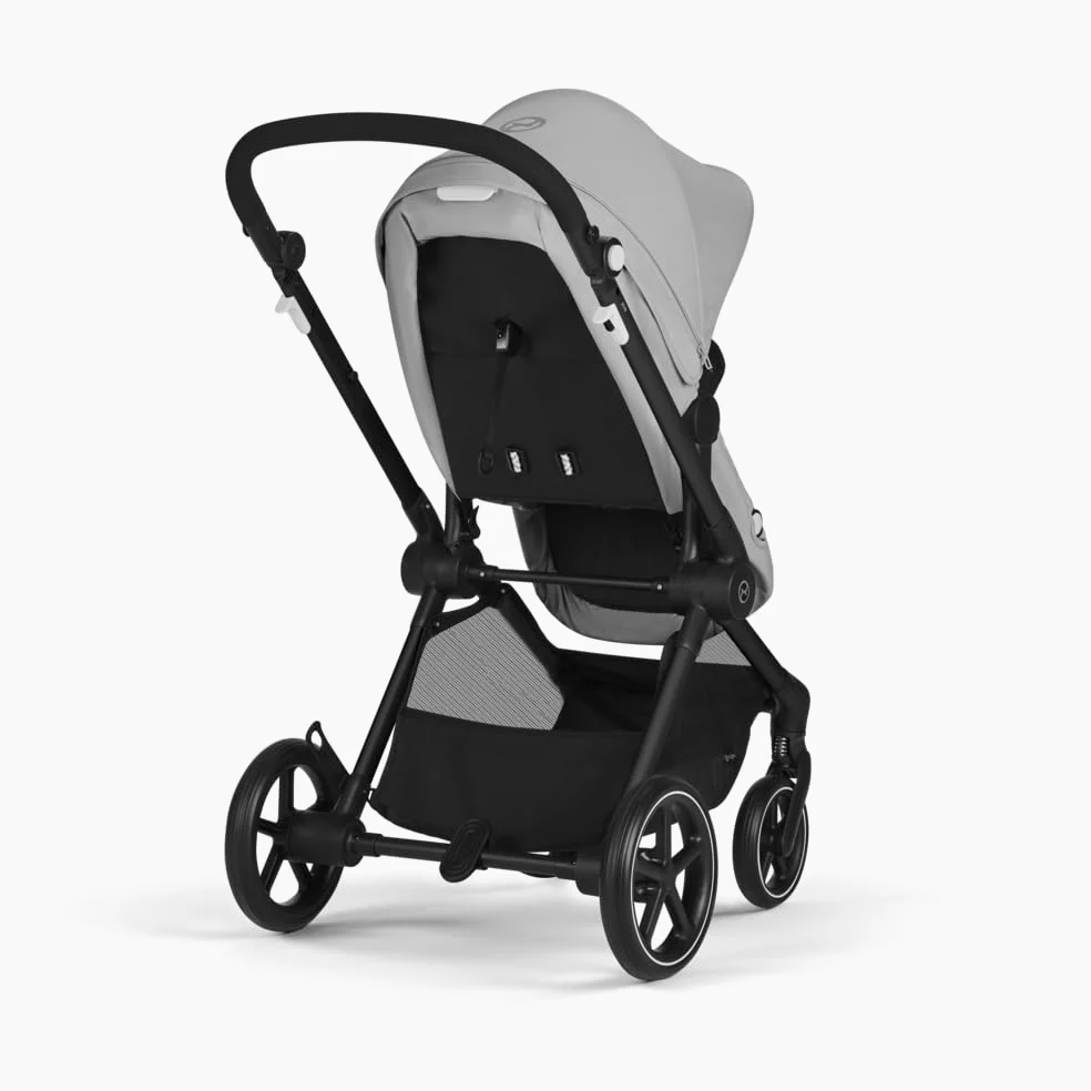 CYBEX Gold Passeggino 2-in-1 EOS, Sistema da Viaggio, Dalla Nascita fino a 22 kg (circa 4 Anni), Lava Grey