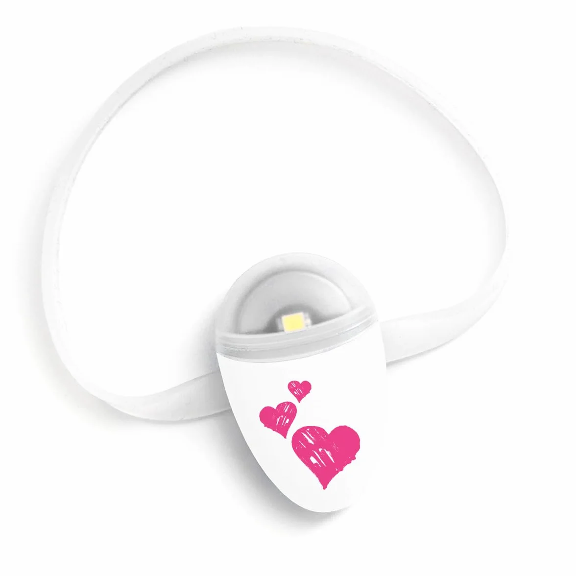 Ulla Promemoria per bere acqua, Luce intelligente per bottiglia d'acqua, Si adatta alla maggior parte delle bottiglie, Si illumina quando è ora di bere (Sweetheart)