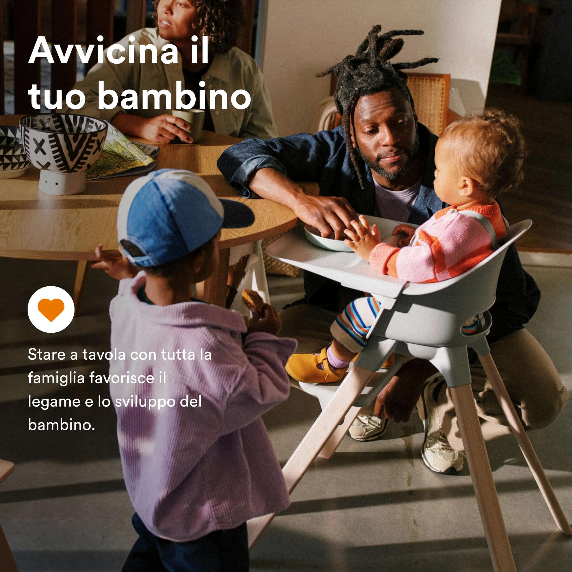 Stokke Clikk - Seggiolone, colore: Bianco