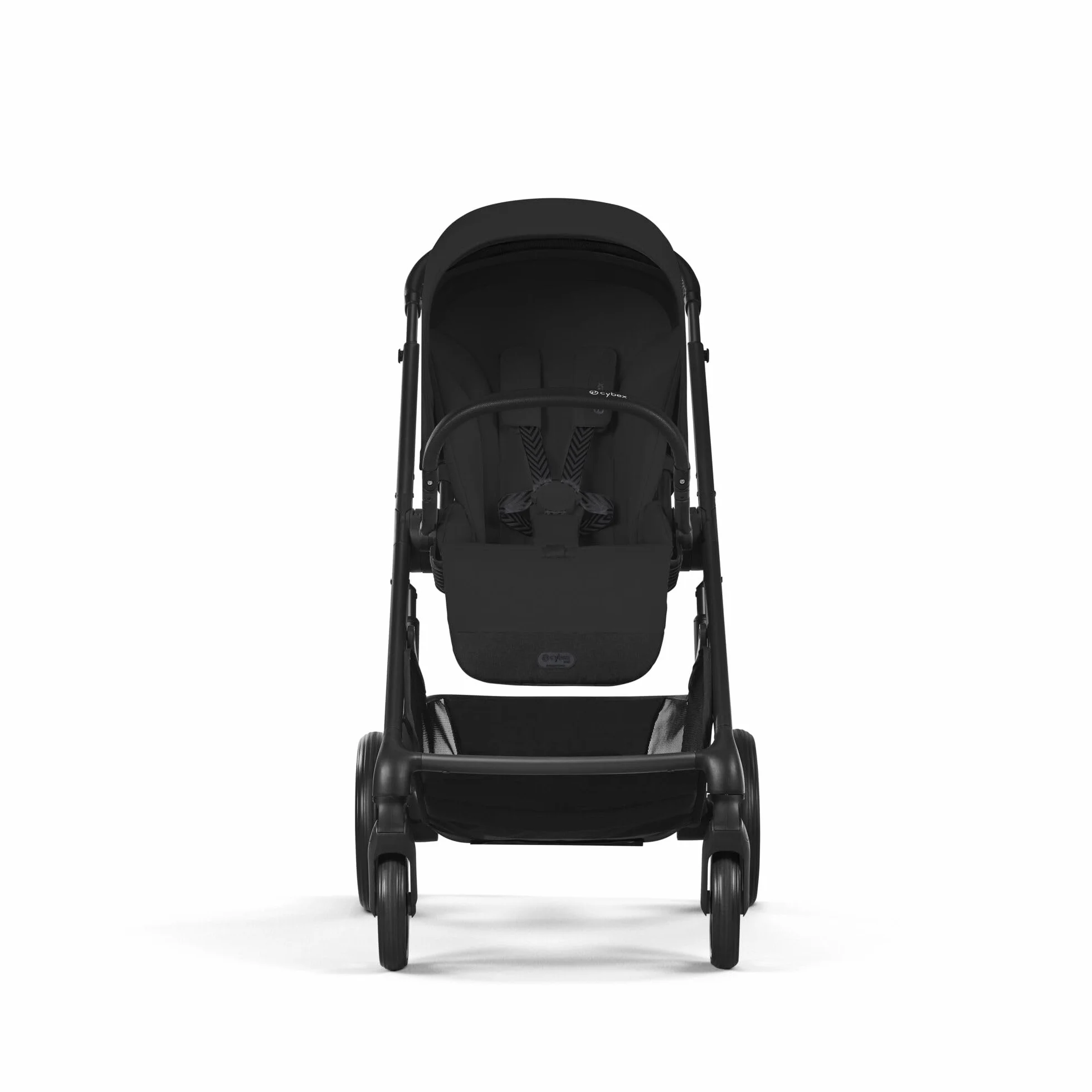 CYBEX Gold Passeggino Balios S Lux, Posizione Reclinabile Ergonomica, Sistema di Cintura con Una Sola Mano, Dalla Nascita Fino a 22 Kg (Circa 4 Anni), Moon Black