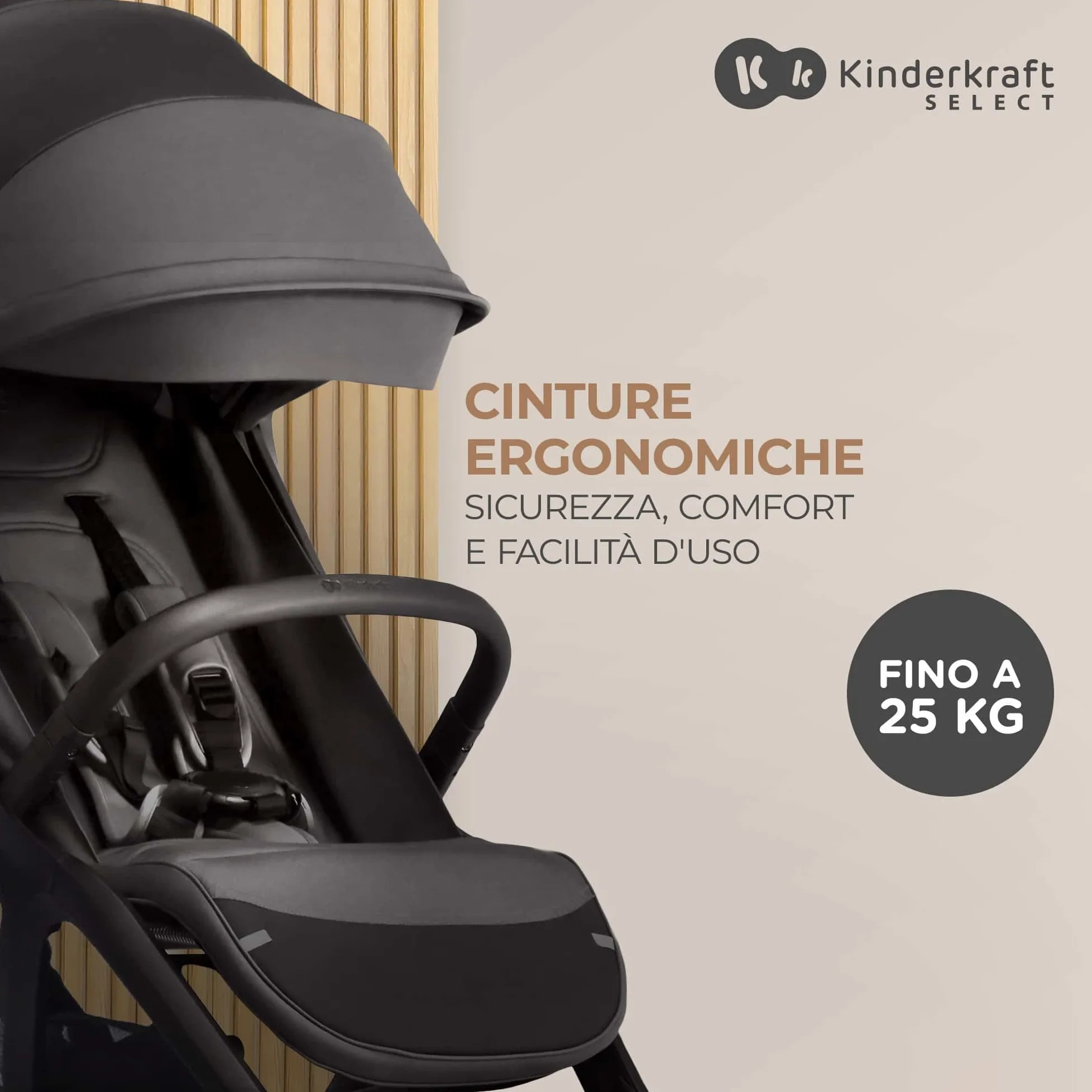 Seggiolini auto Kinderkraft. Modello Kinderkraft wózek spacerowy NUBI 2