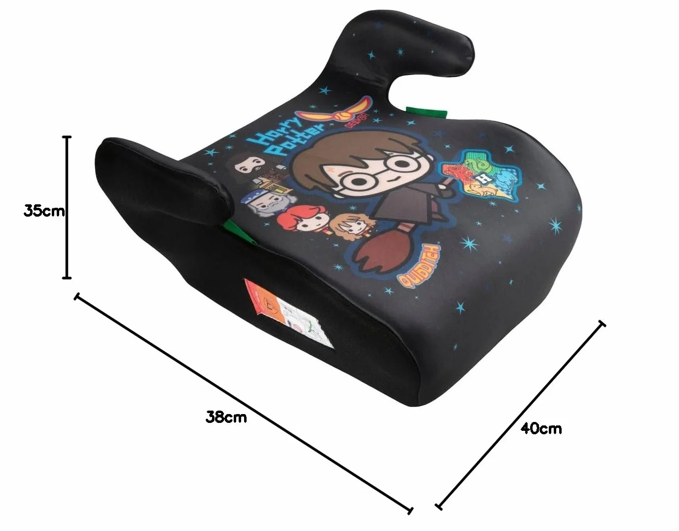 Alzabimbo Pan Harry Potter Black 126-150 Cm I-Sizer 129 Seggiolino Auto Sicuro Bambini Design Originale