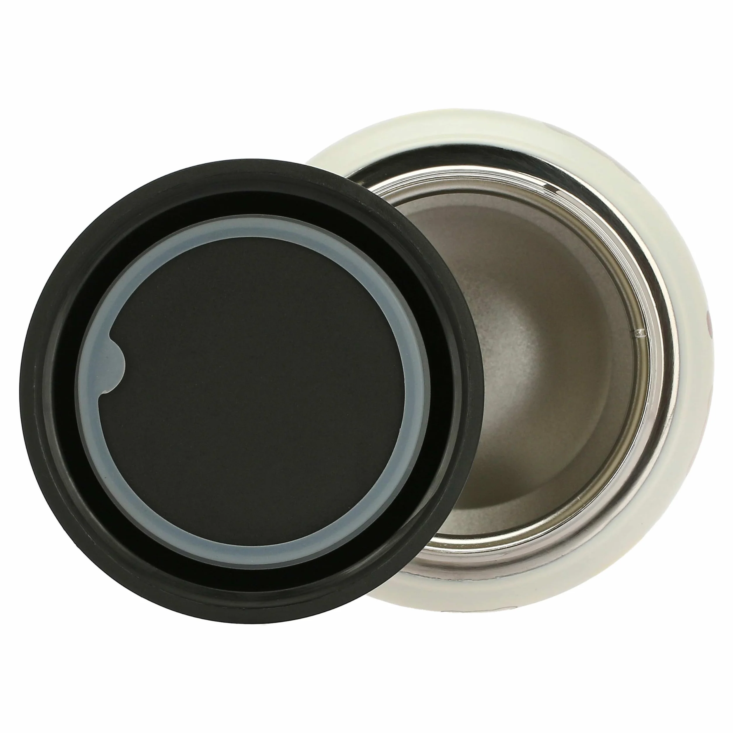 THUN Contenitore pappa termico Acciaio inox PP silicone Baby Dolce Fattoria 9.2 cm 11.2 cm