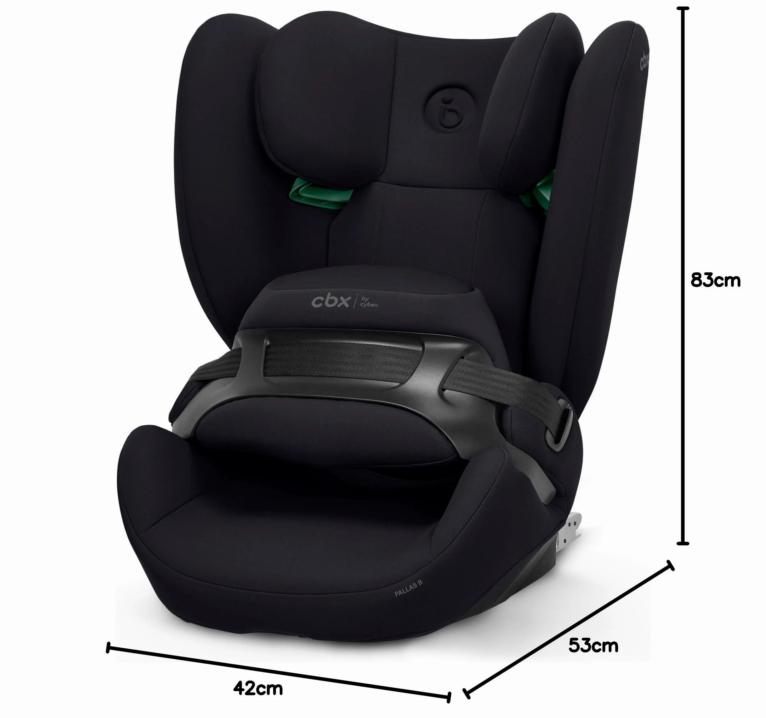 CBX by Cybex Pallas B i-Size/Black-black PU1