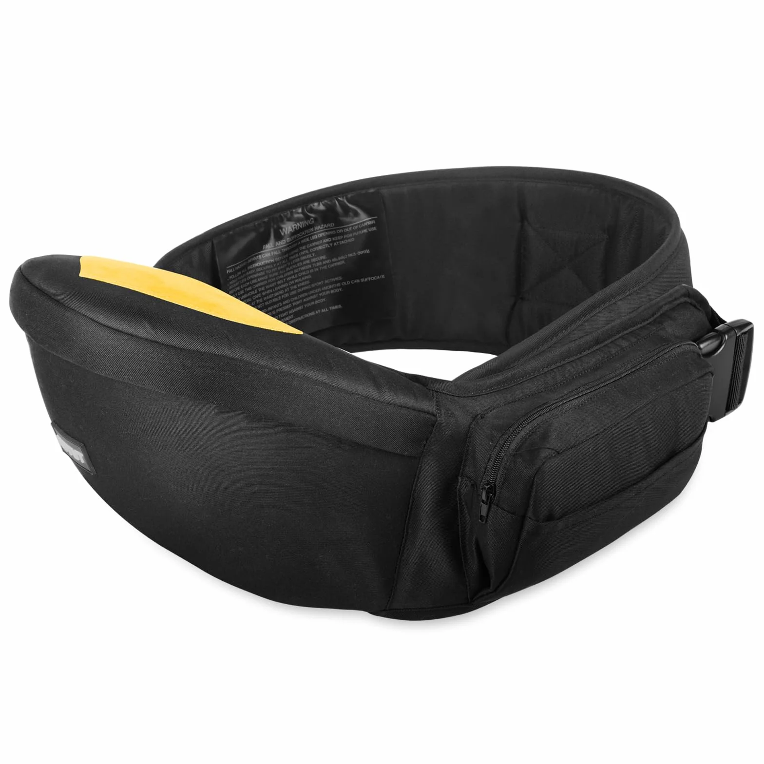 HOTUT Baby Carrier Ergonomico, Hipseat Marsupi Sicurezza Supporto, Porta Bambino Cintura Regolabile e Tasca, per Bambini da 0 a 15 kg