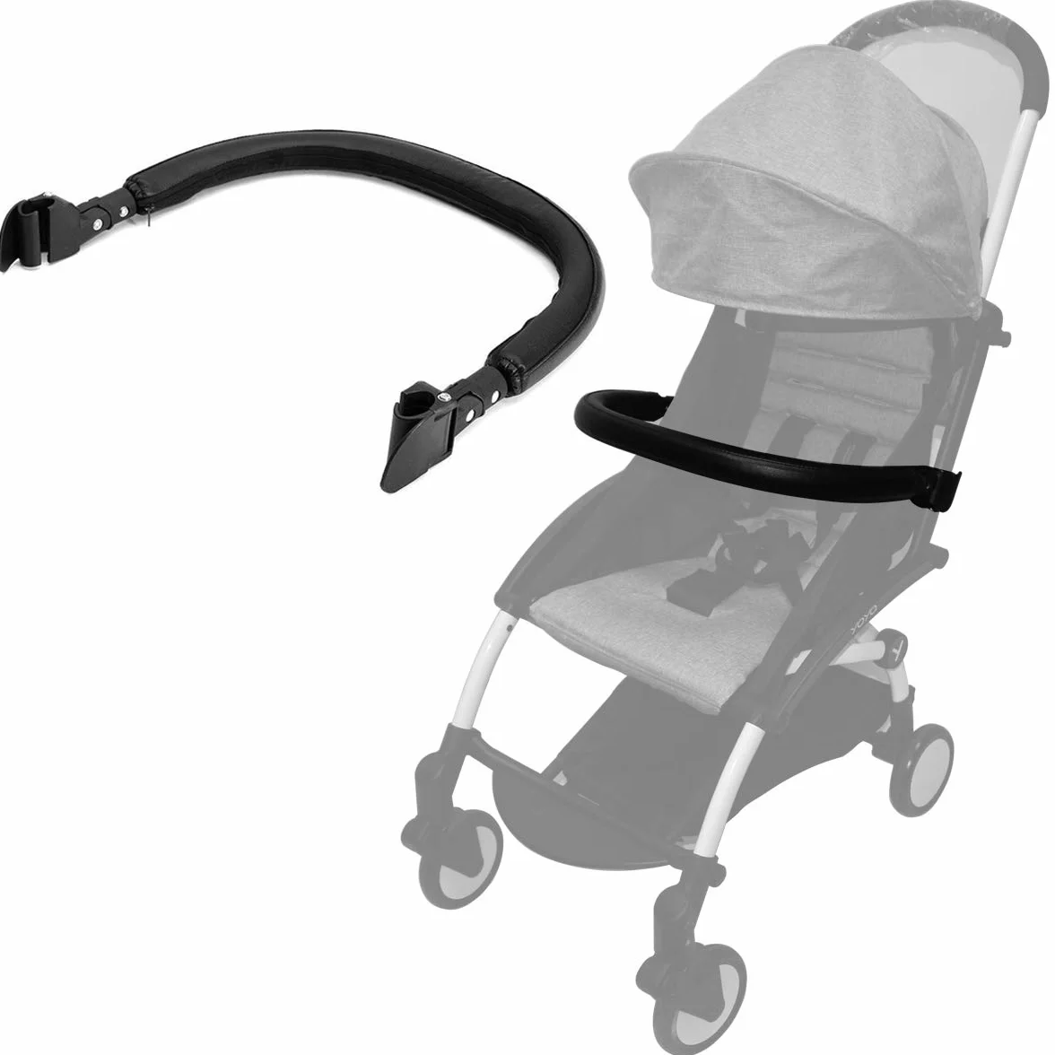 Paracolpi per passeggini adatto per Babyzen YOYO2 YOYO 6+ Passeggini carrozzine e accessori (Pelle sintetica)