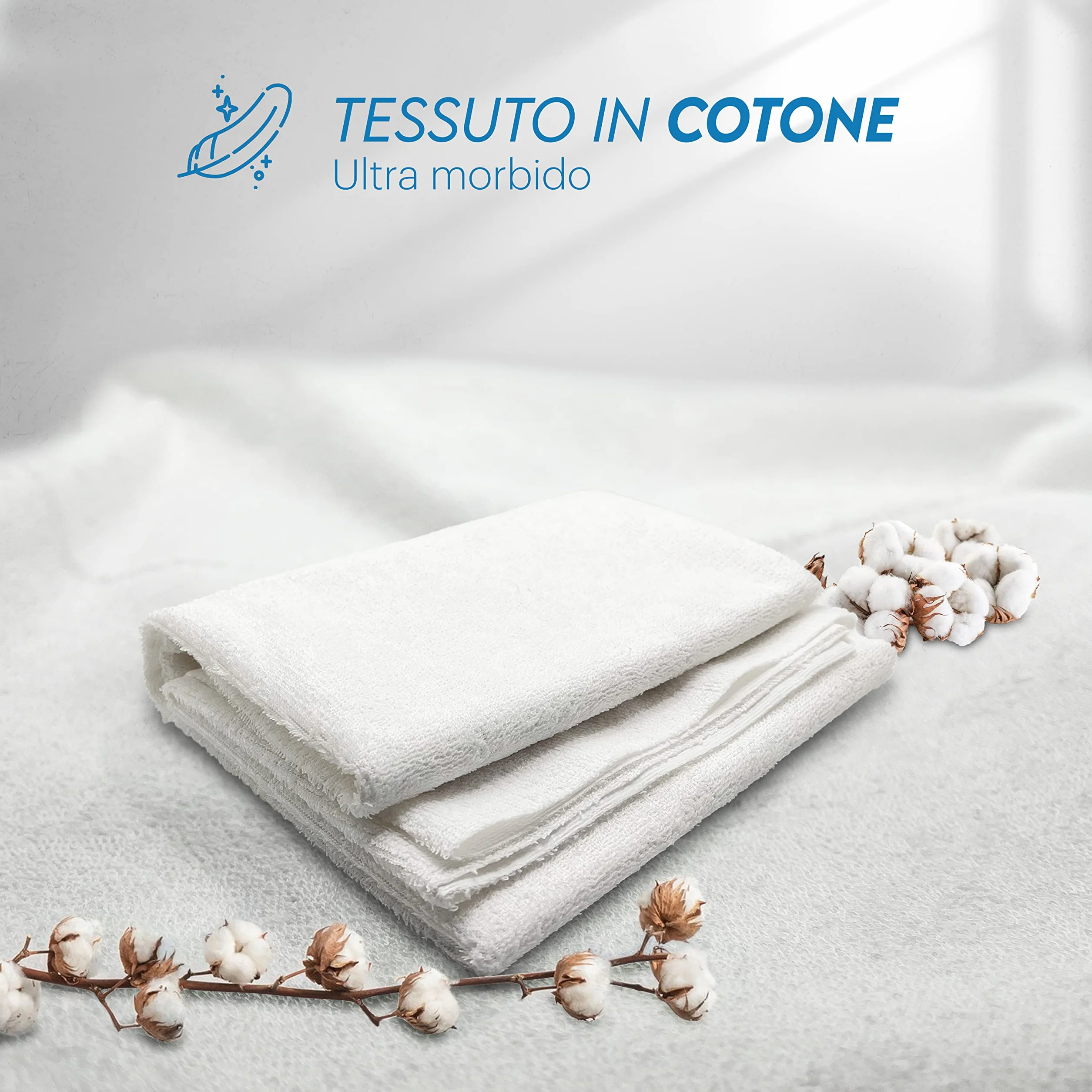 Traversa Impermeabile Matrimoniale Universale per Materassi 100x240 cm OEKO-TEX