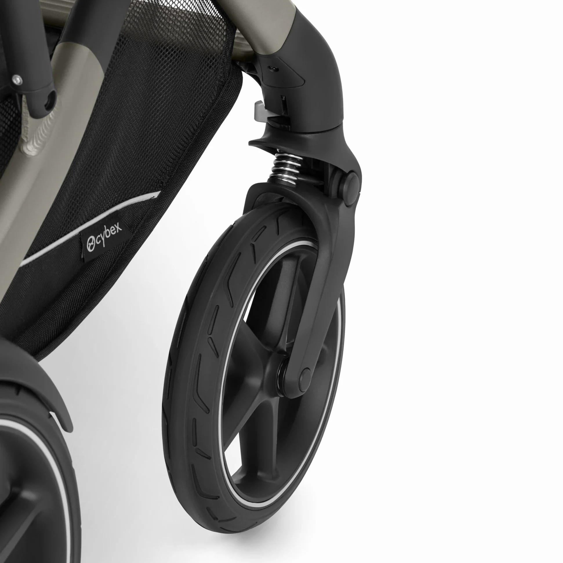CYBEX Gold TALOS S LUX Passeggino, Dalla Nascita Fino a 22 kg (Circa 4 Anni), Con Sospensioni Fuoristrada, Maniglione Regolabile e Posizione Reclinabile Ergonomica, Moss Green