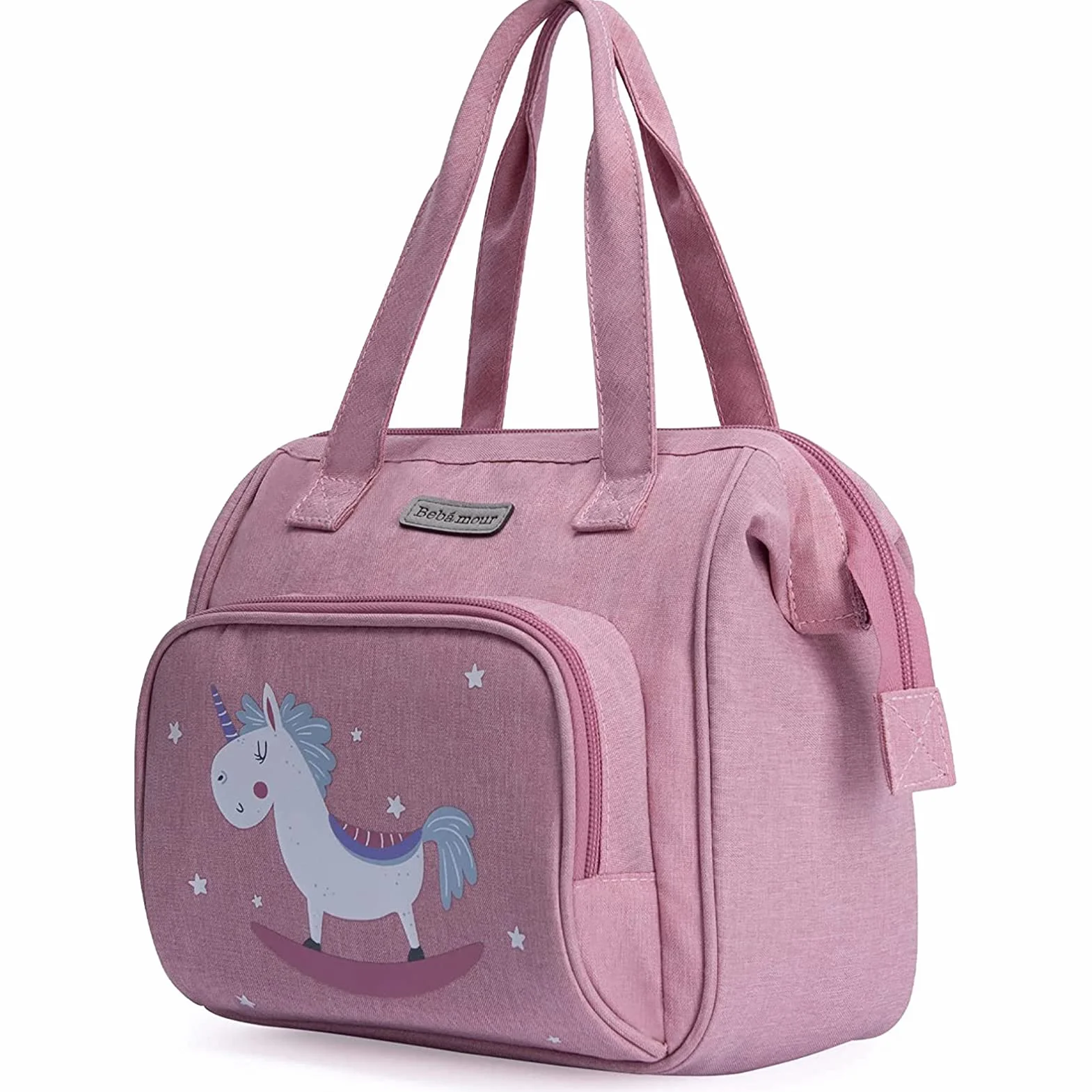Bebamour Unicorno Baby Doll Borsa Fasciatoio Bambola Cambiare Pad Accessori Bambino Moda Balloon Pattern