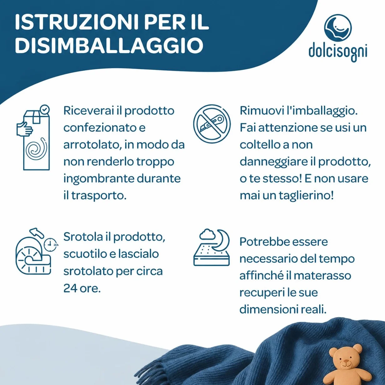 DOLCI SOGNI Materasso Culla Neonato 50x83 cm Next to Me Chicco OEKO-TEX CertiPUR Aloe Vera Lavabile