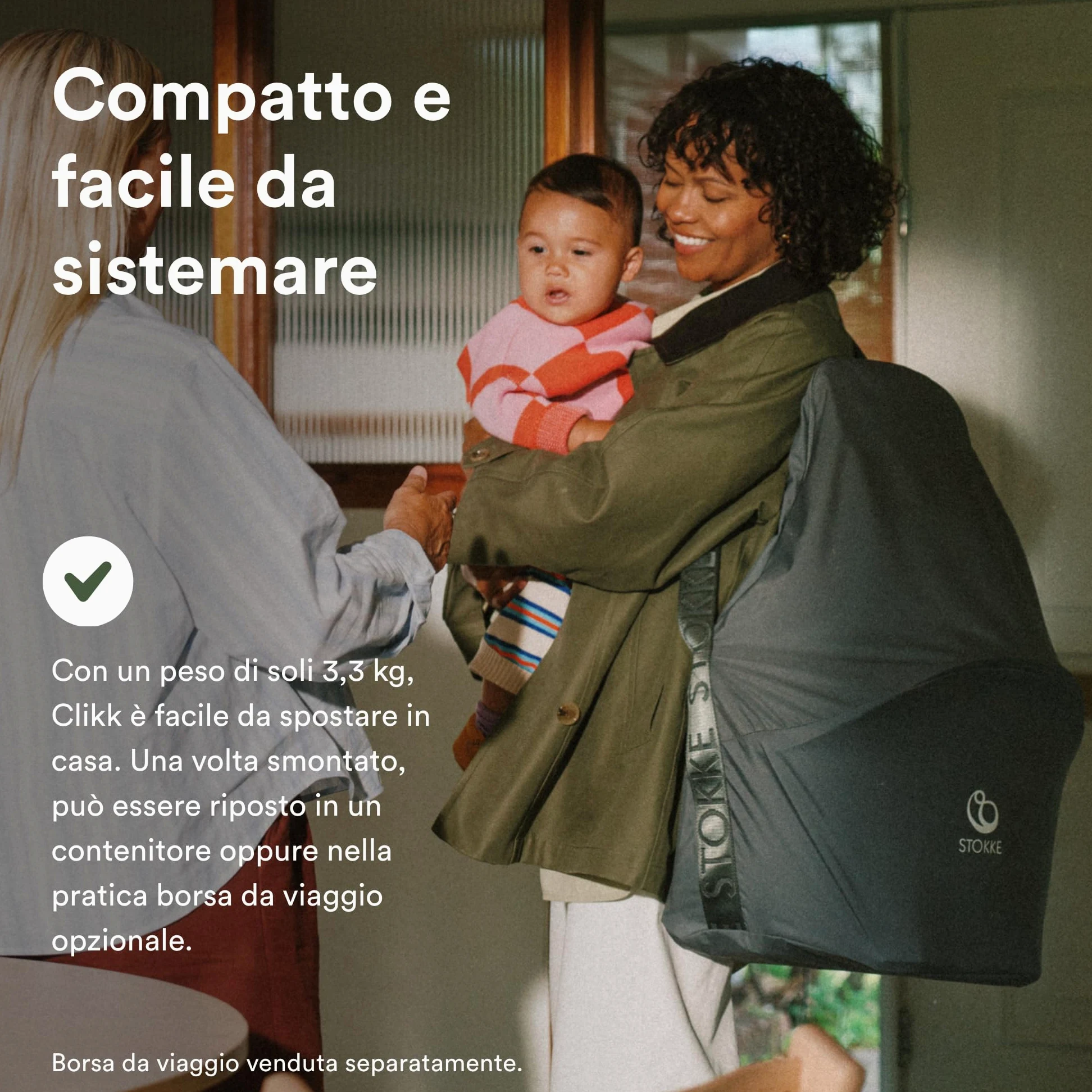 Stokke Clikk - Seggiolone, colore: Bianco