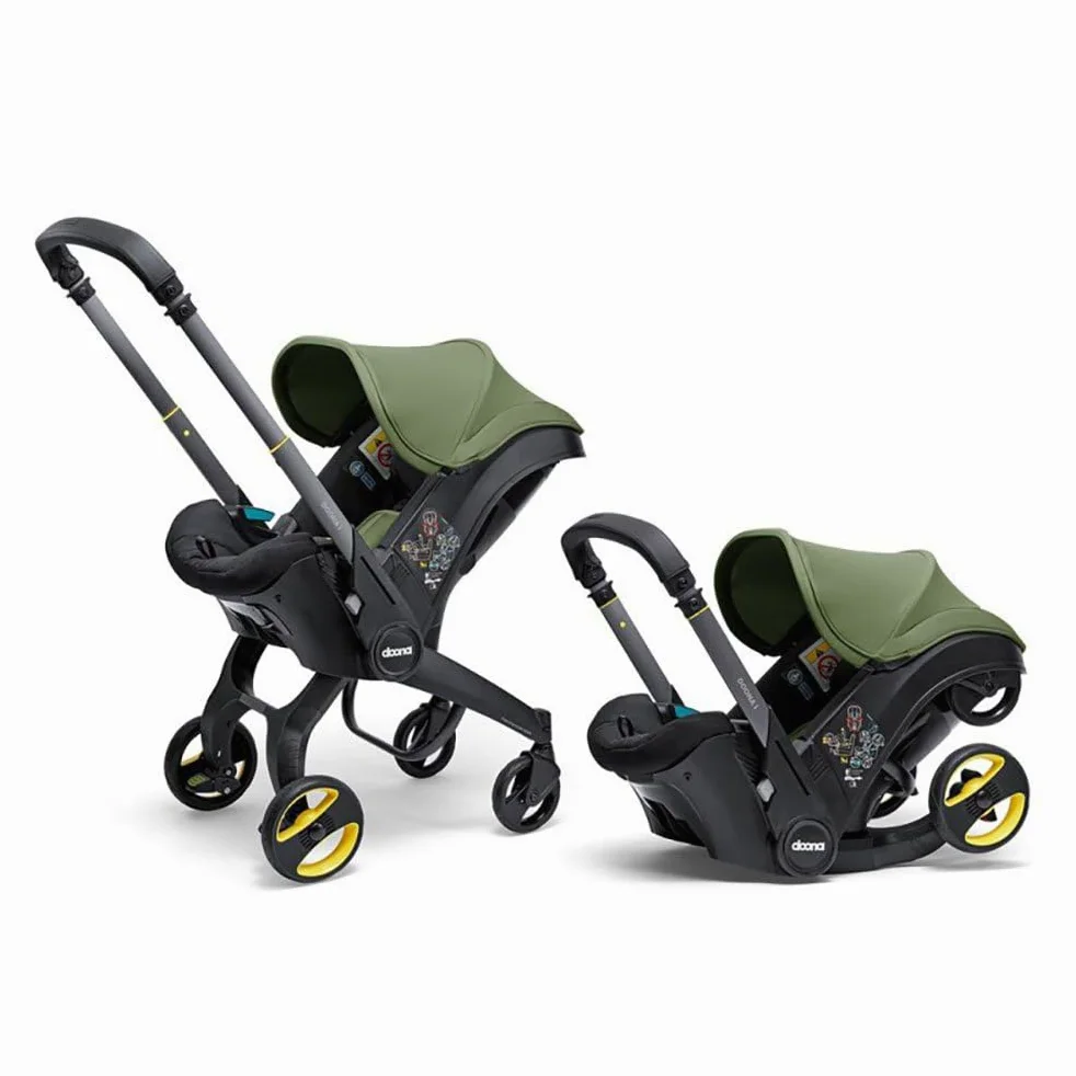 Carrello con navicelle DOONA. Modello DOONA I DESERT GREEN
