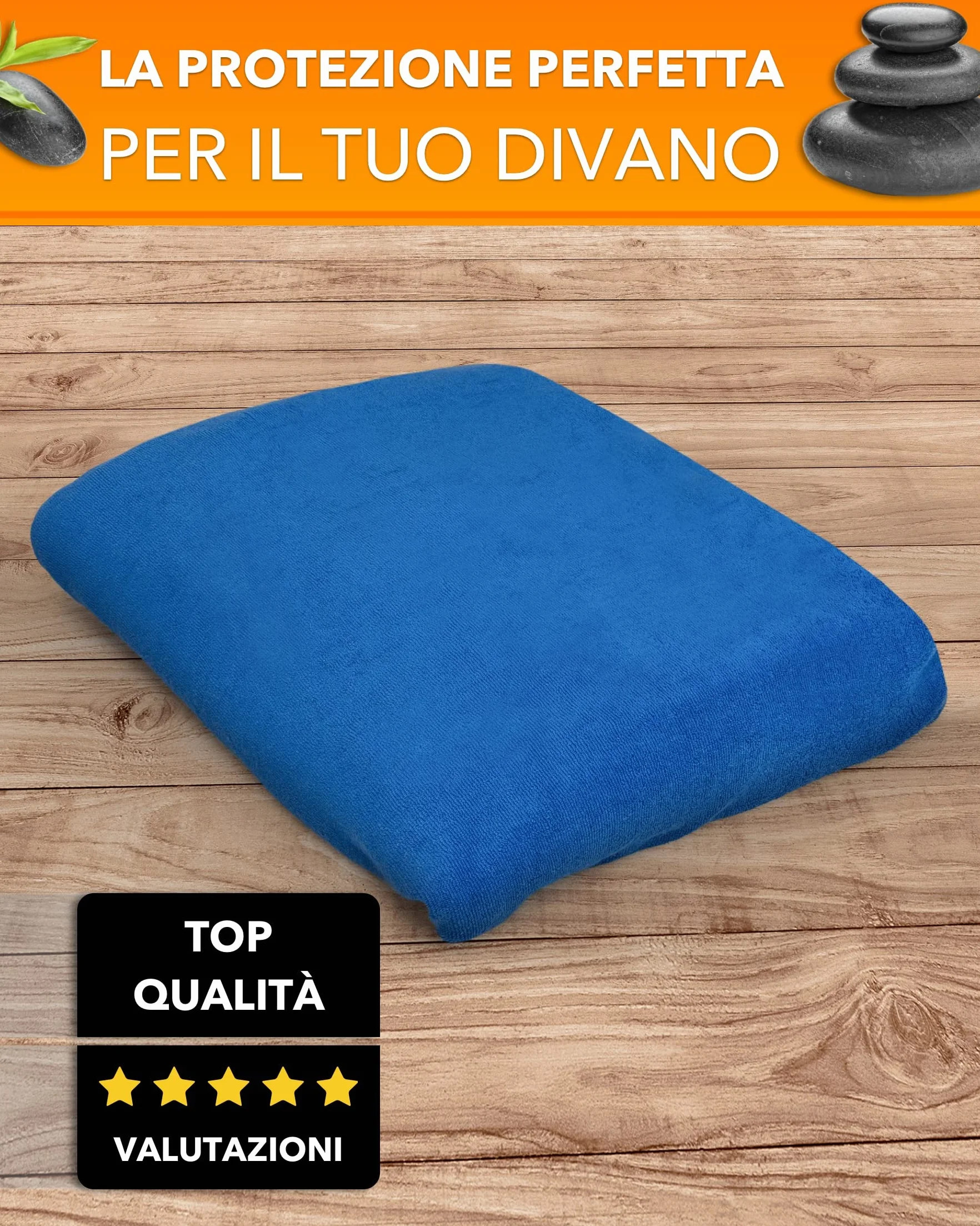 Copertura per lettini da massaggio in morbida spugna lavabile a 60° verde menta