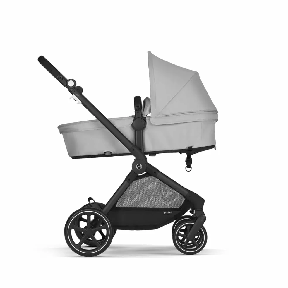 CYBEX Gold Passeggino 2-in-1 EOS, Sistema da Viaggio, Dalla Nascita fino a 22 kg (circa 4 Anni), Lava Grey