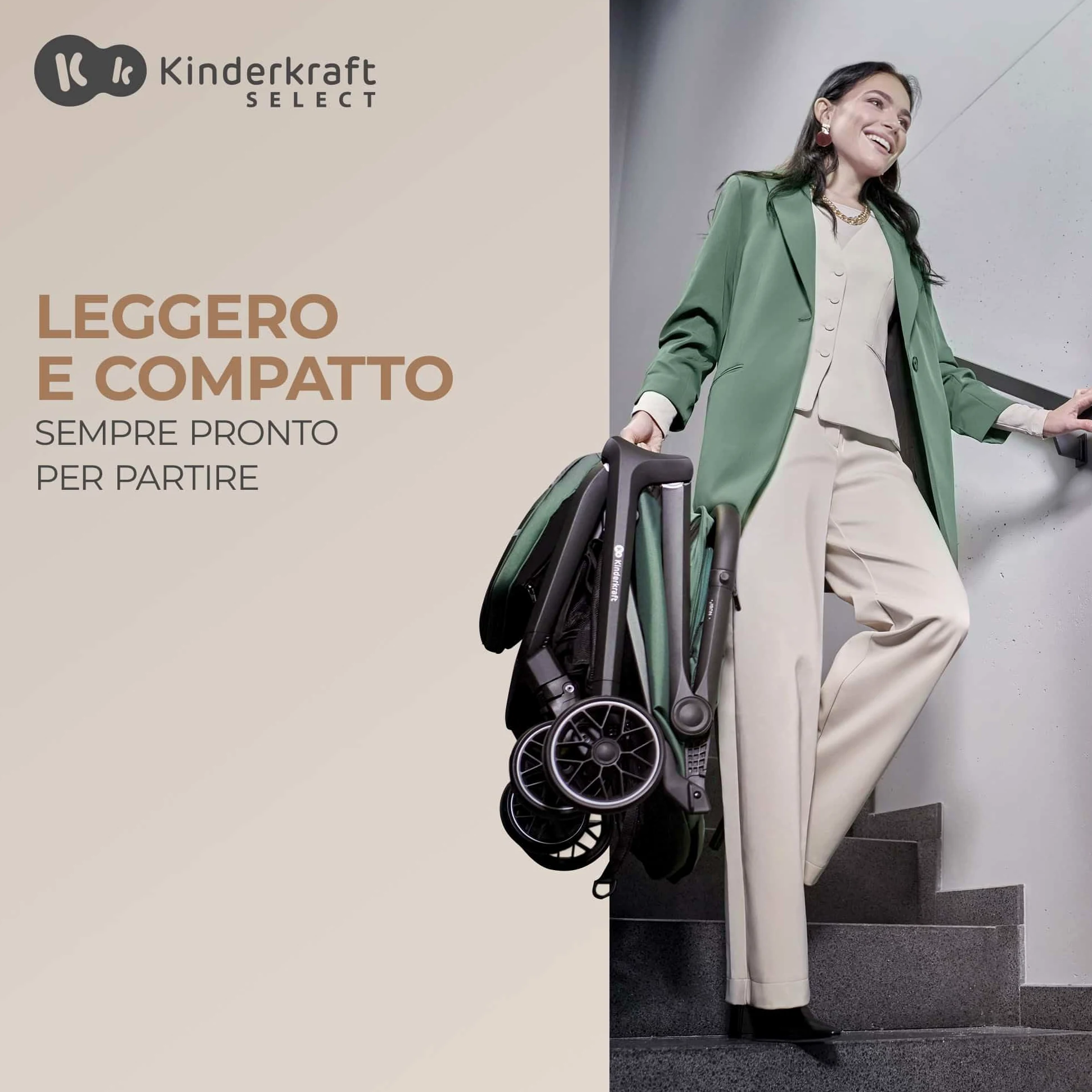 Seggiolini auto Kinderkraft. Modello Kinderkraft wózek spacerowy NUBI 2
