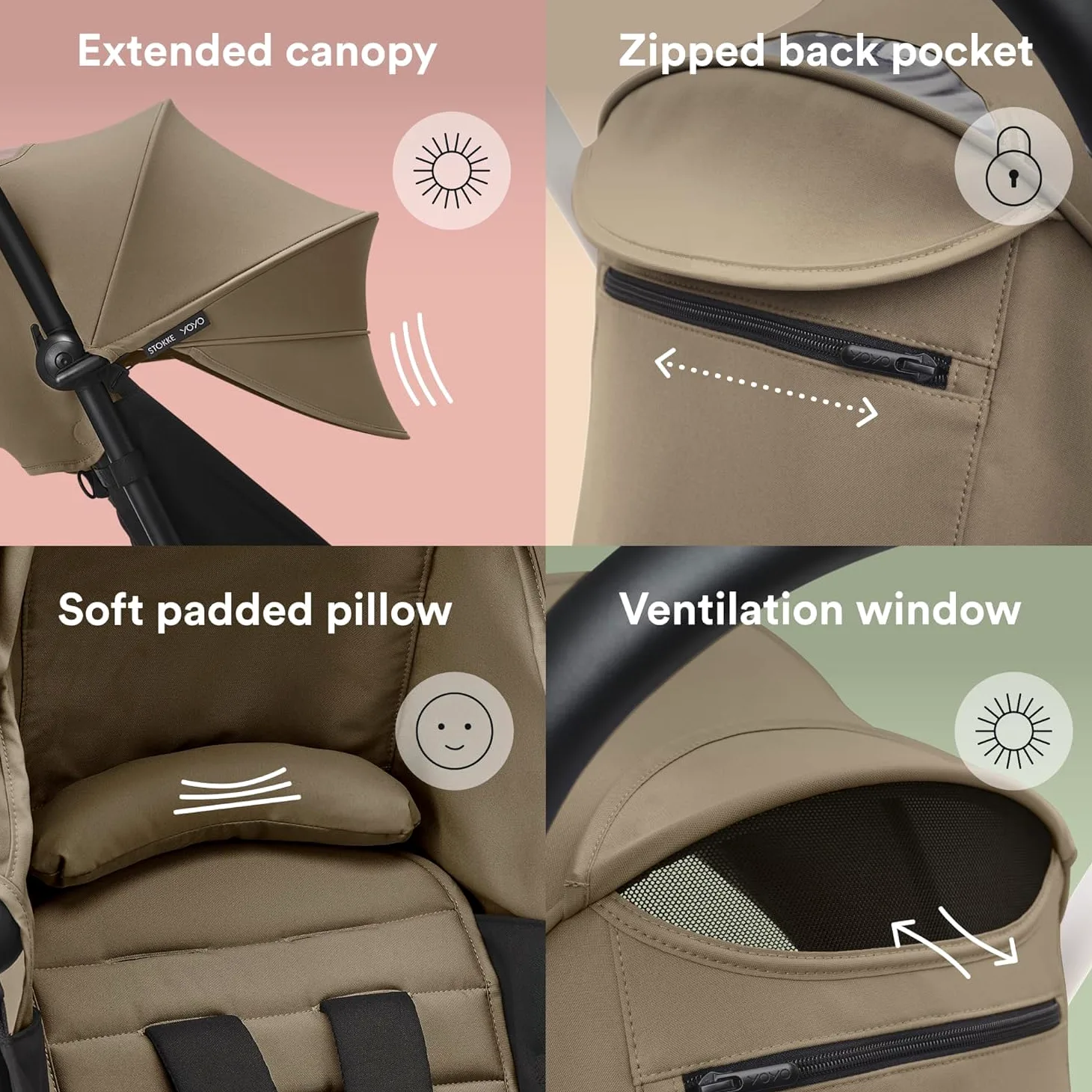 Stokke YOYO X Bonpoint Color Pack 6+ Bonpoint Beige