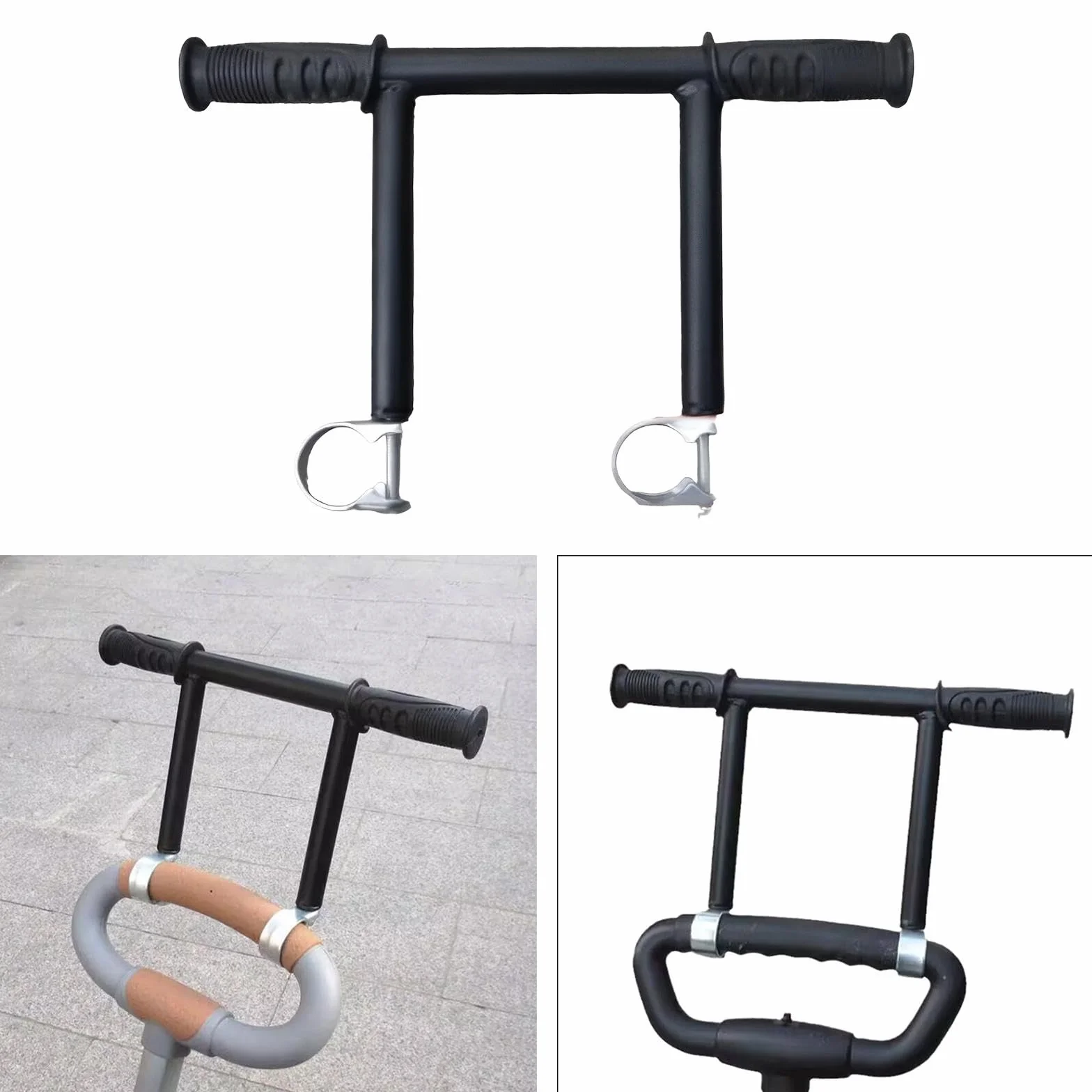 Milageto Barra di estensione della maniglia del passeggino, prolunga universale della maniglia del passeggino adatta a tutti i tipi di passeggini, facile da, 32MM